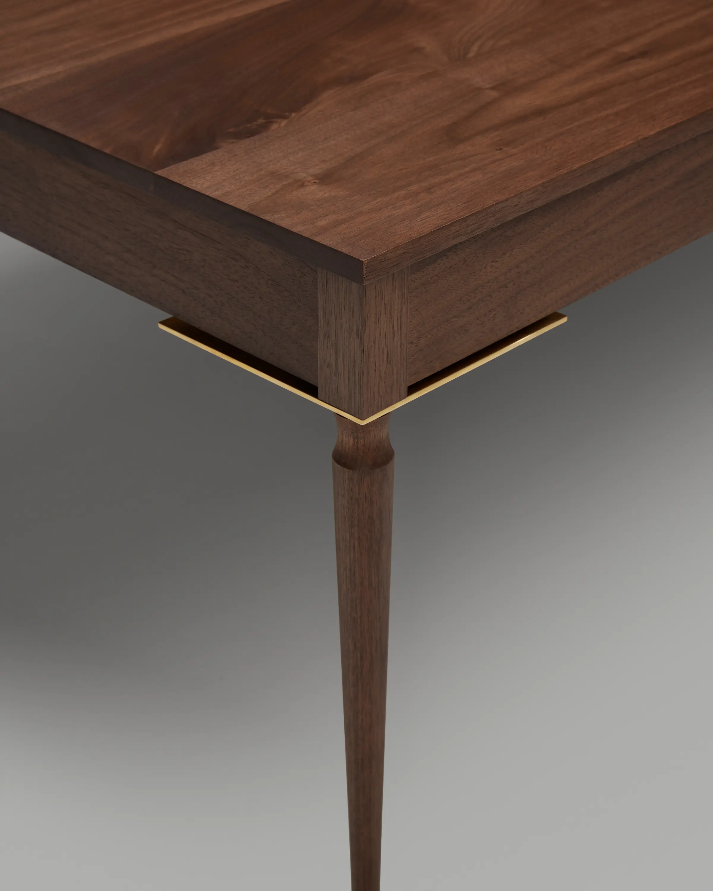 Roll & Hill - The Cain Coffee Table (Black Walnut)