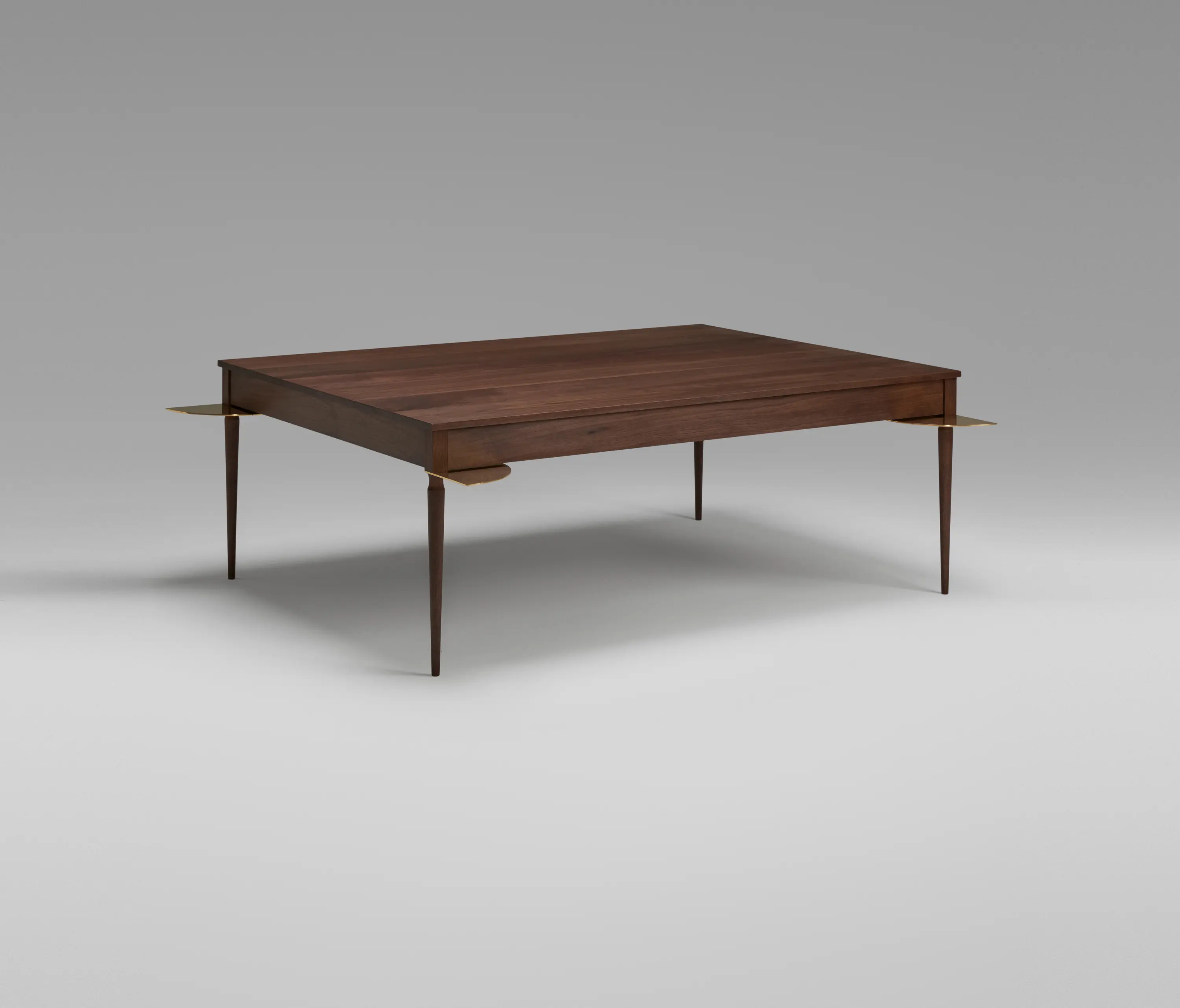 Roll & Hill - The Cain Coffee Table (Black Walnut)