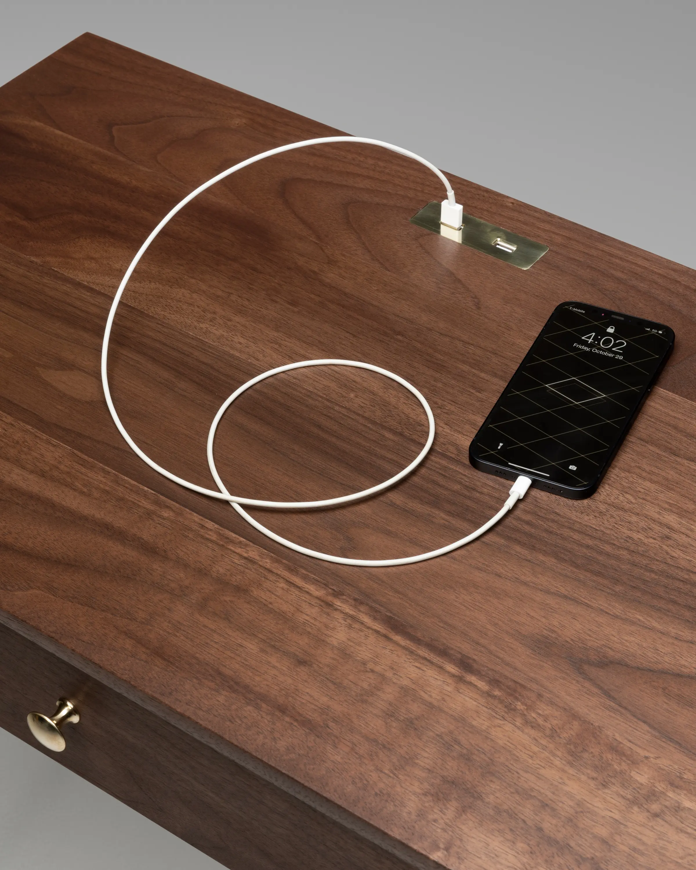 Roll & Hill - The Cain Nightstand (Black Walnut)