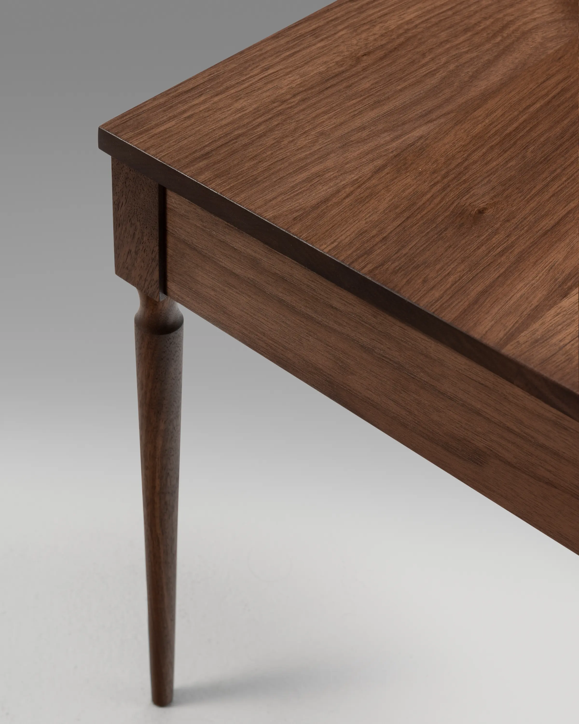 Roll & Hill - The Cain Side Table (Black Walnut)