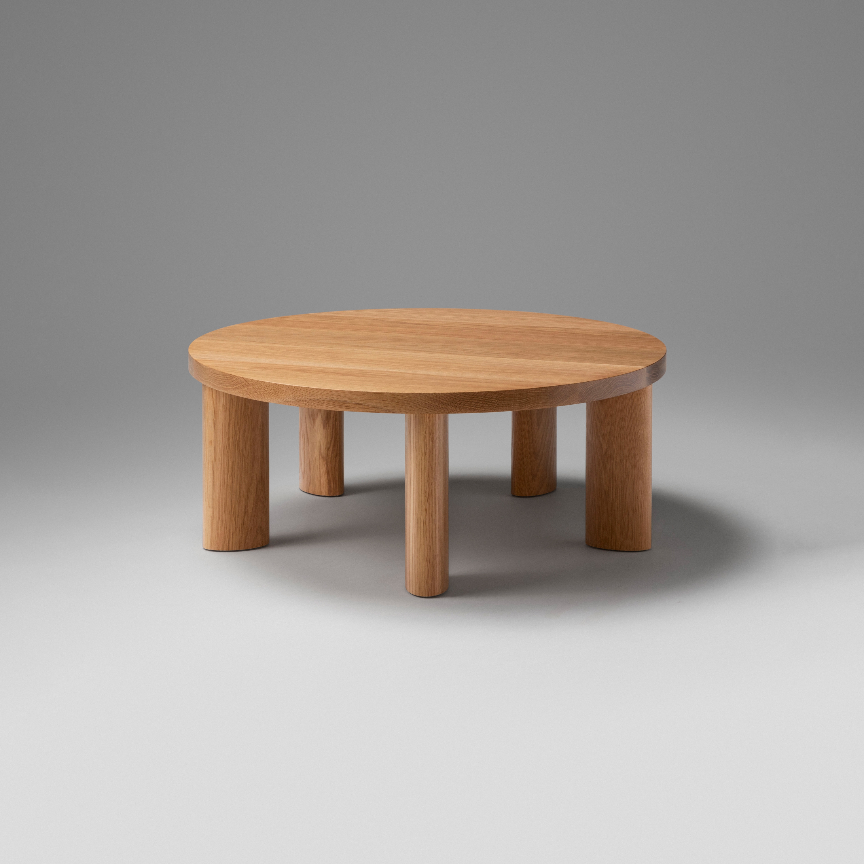 Orbit Coffee Table (White Oak)