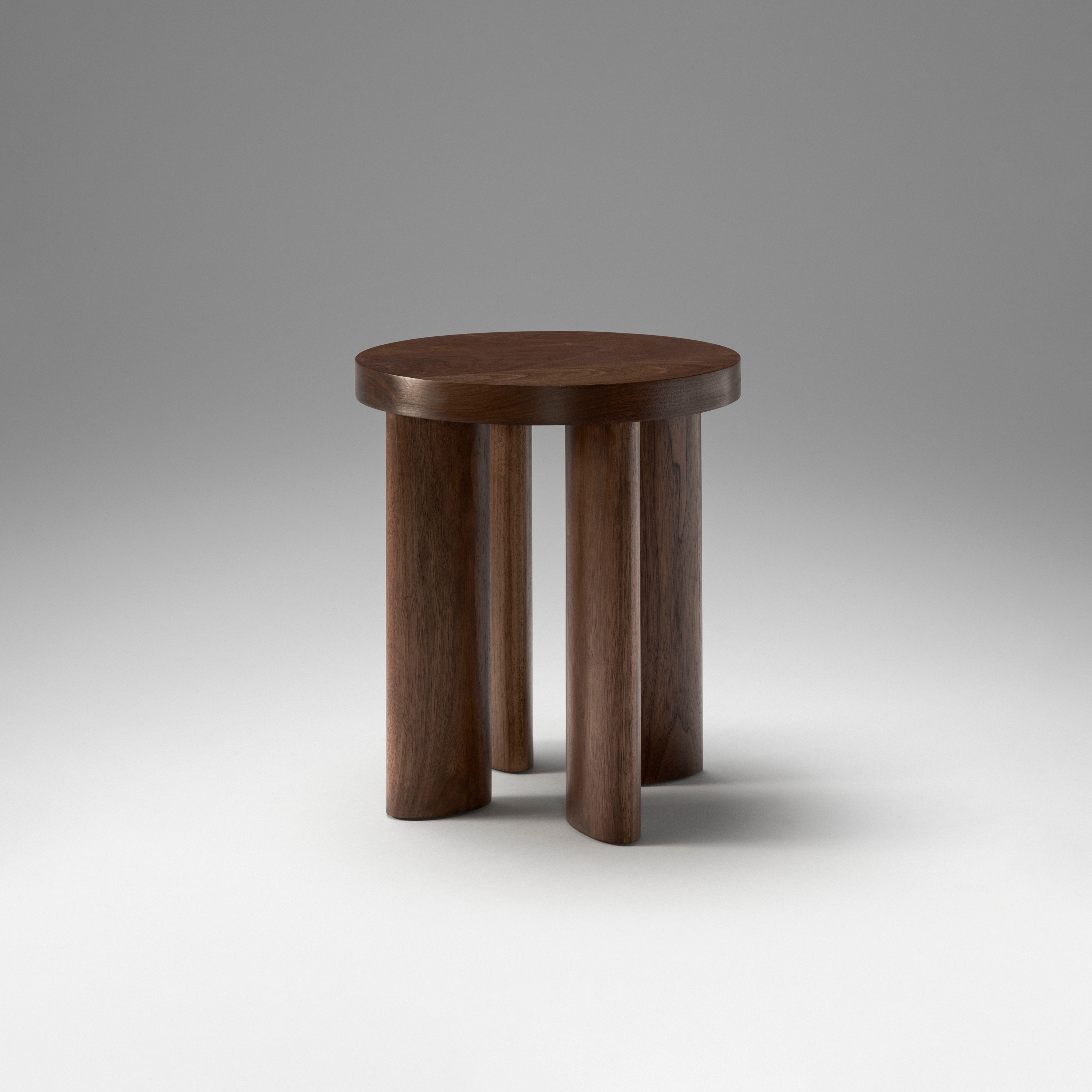 Orbit Stool (Black Walnut)