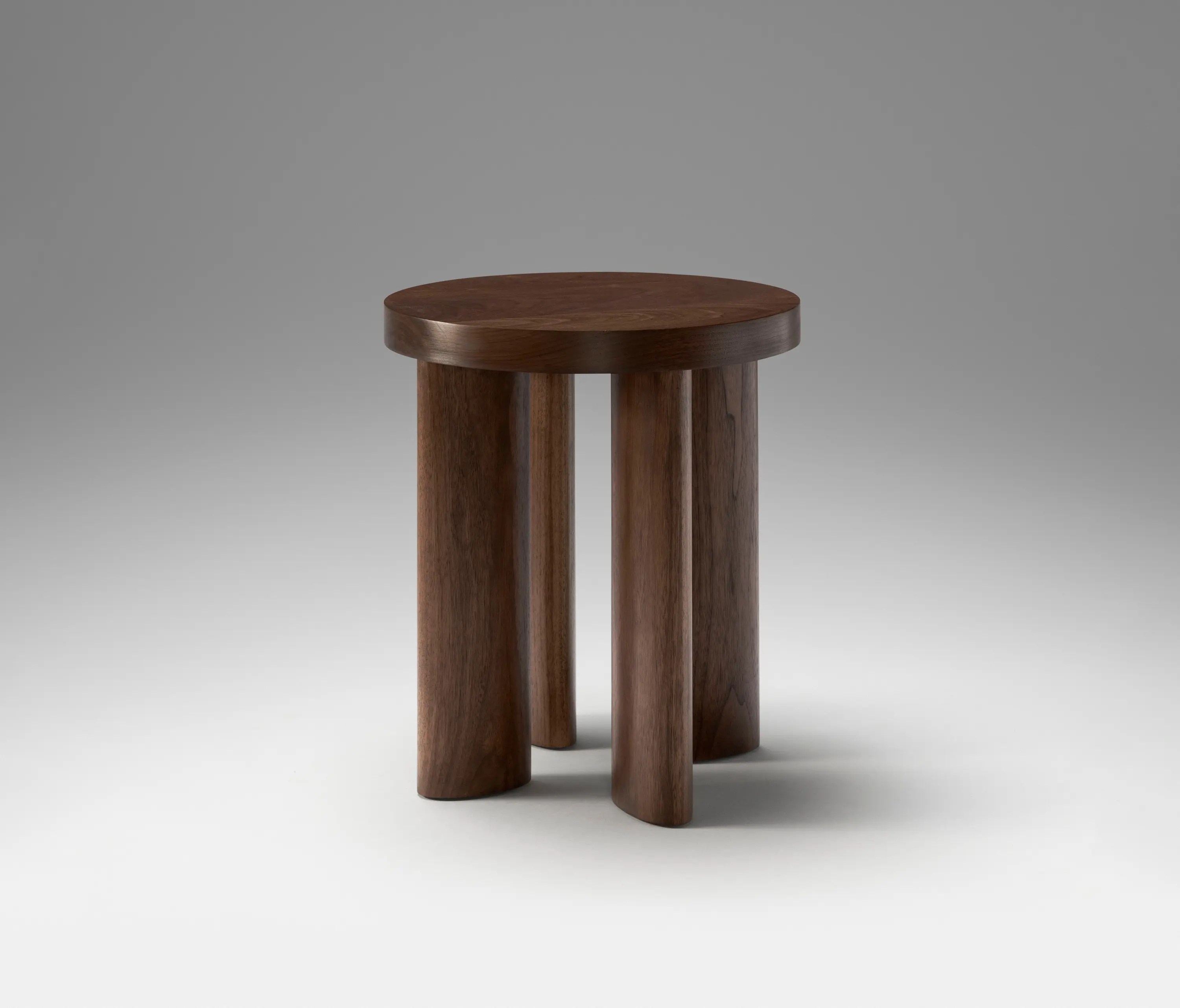 Roll & Hill - Orbit Stool (Black Walnut)