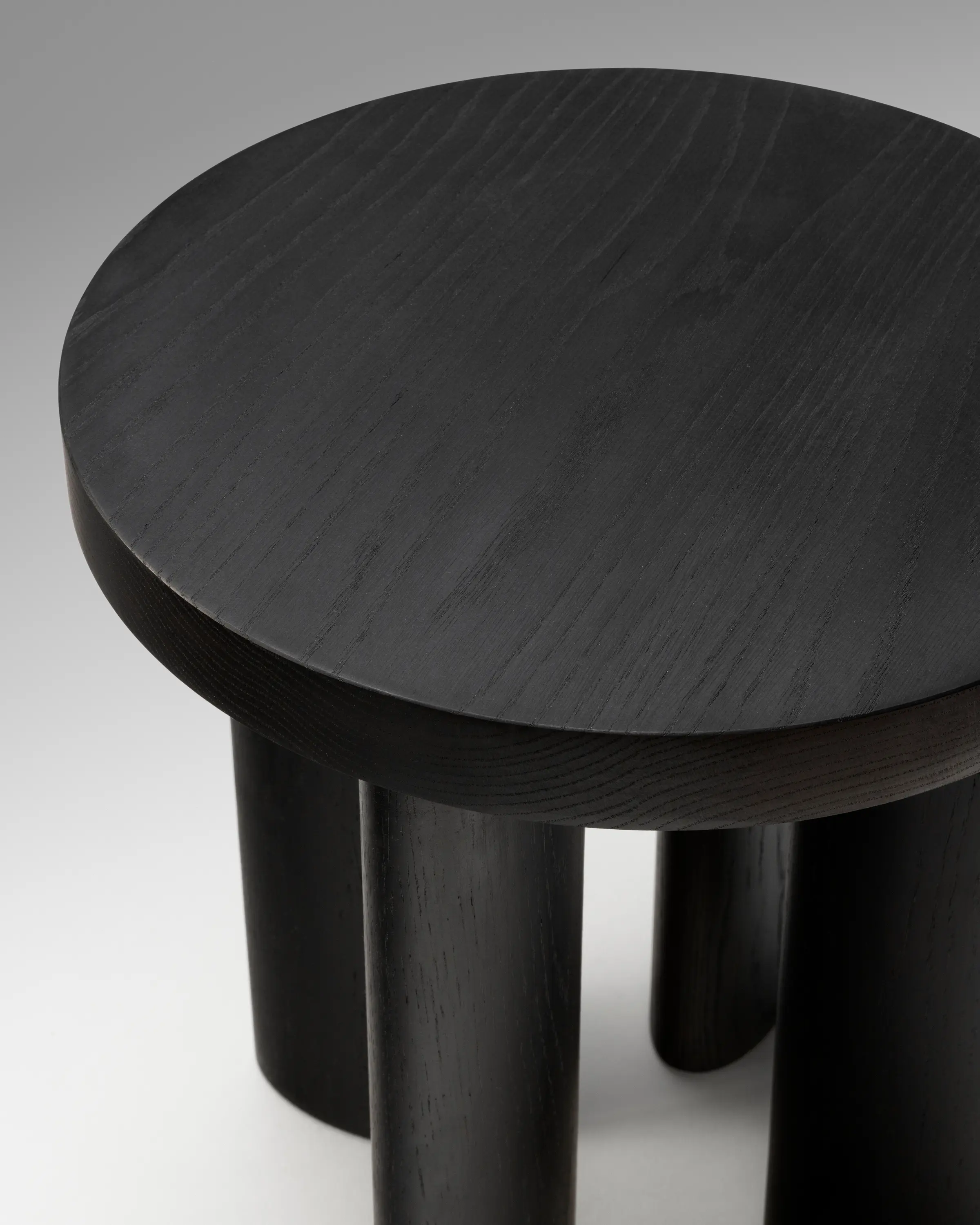 Roll & Hill - Orbit Stool (Ebonized Oak)