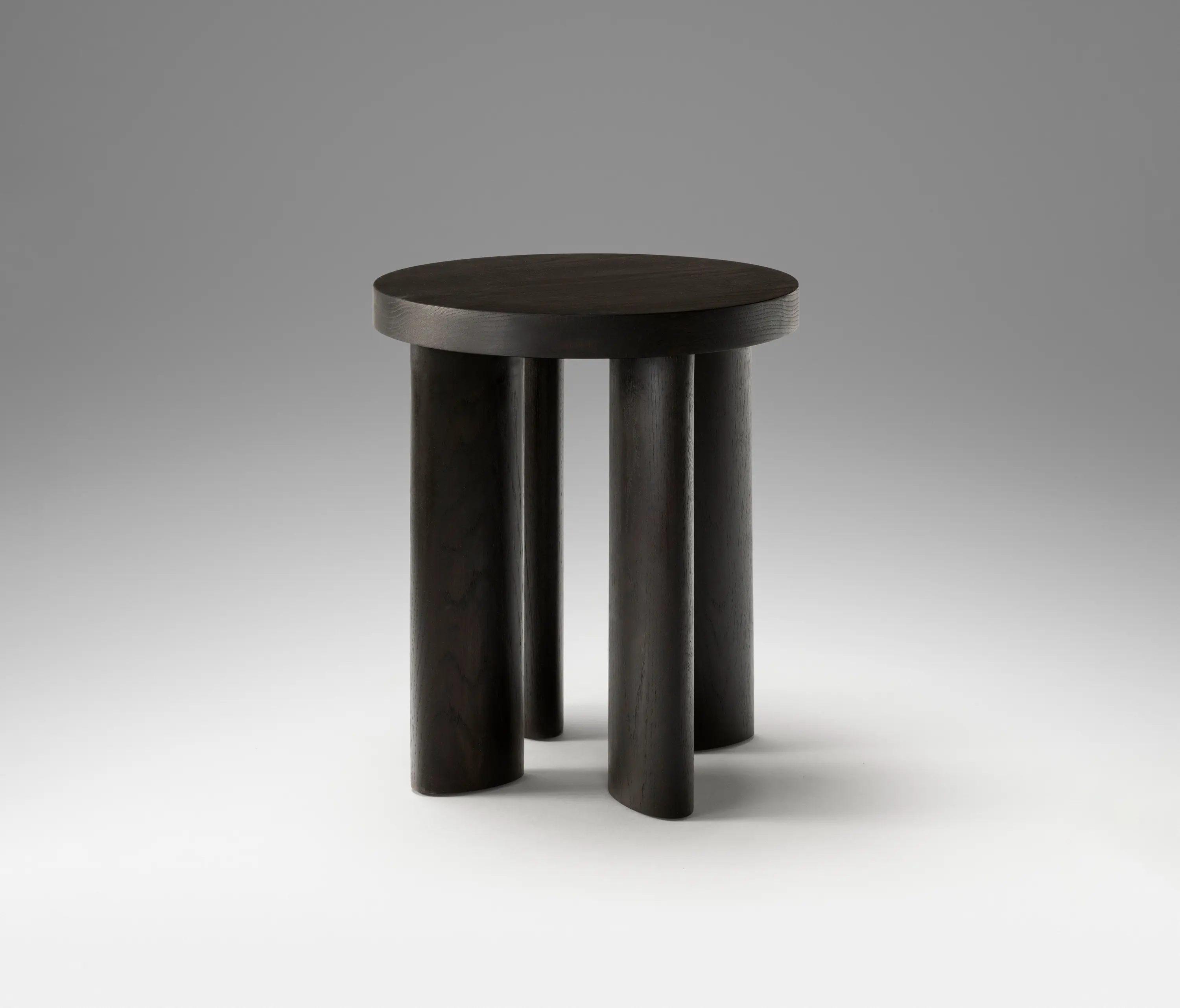 Roll & Hill - Orbit Stool (Ebonized Oak)