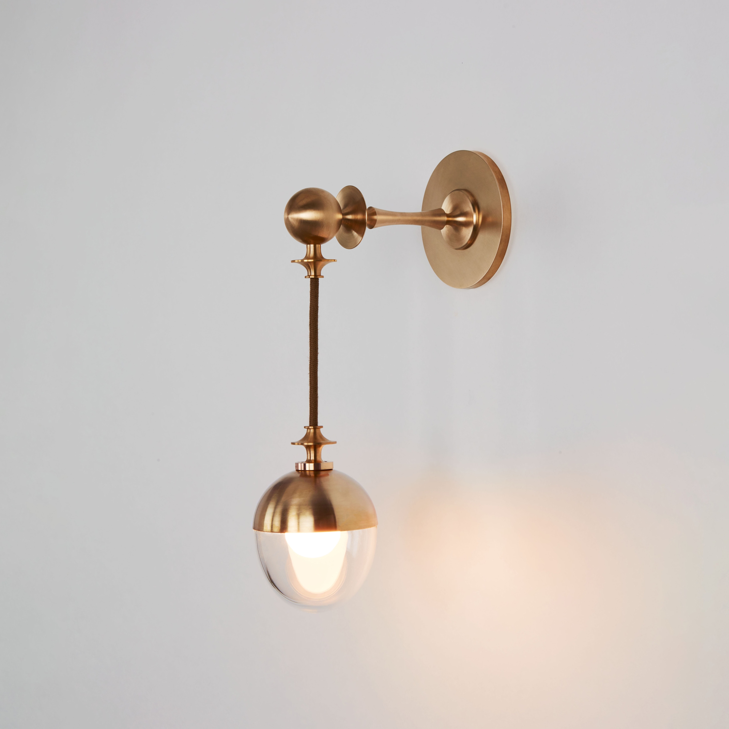 Display product Rue Sala Corded Sconce from manufacturer Roll & Hill