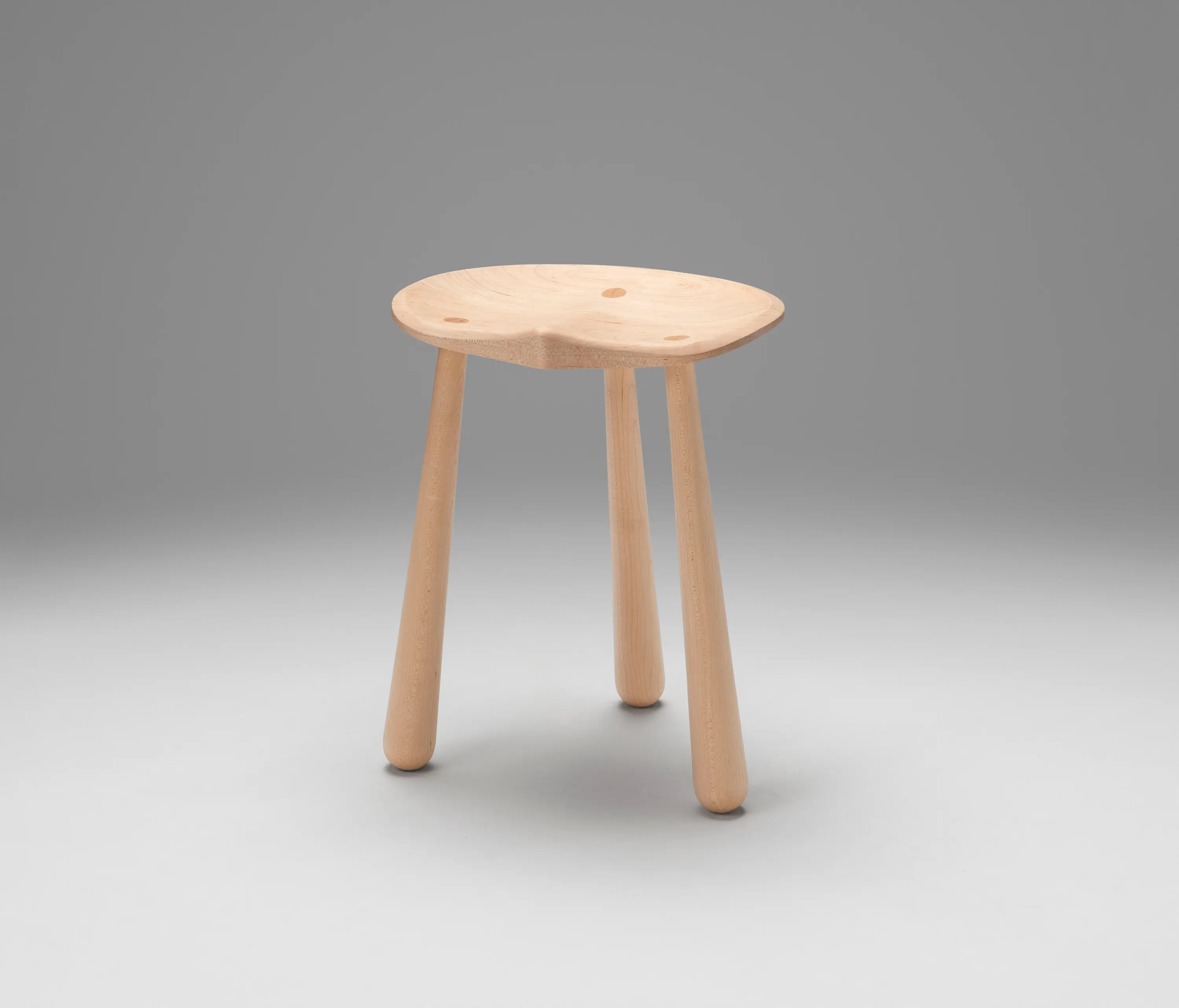 Roll & Hill - Taper Low Stool (Hard Maple)