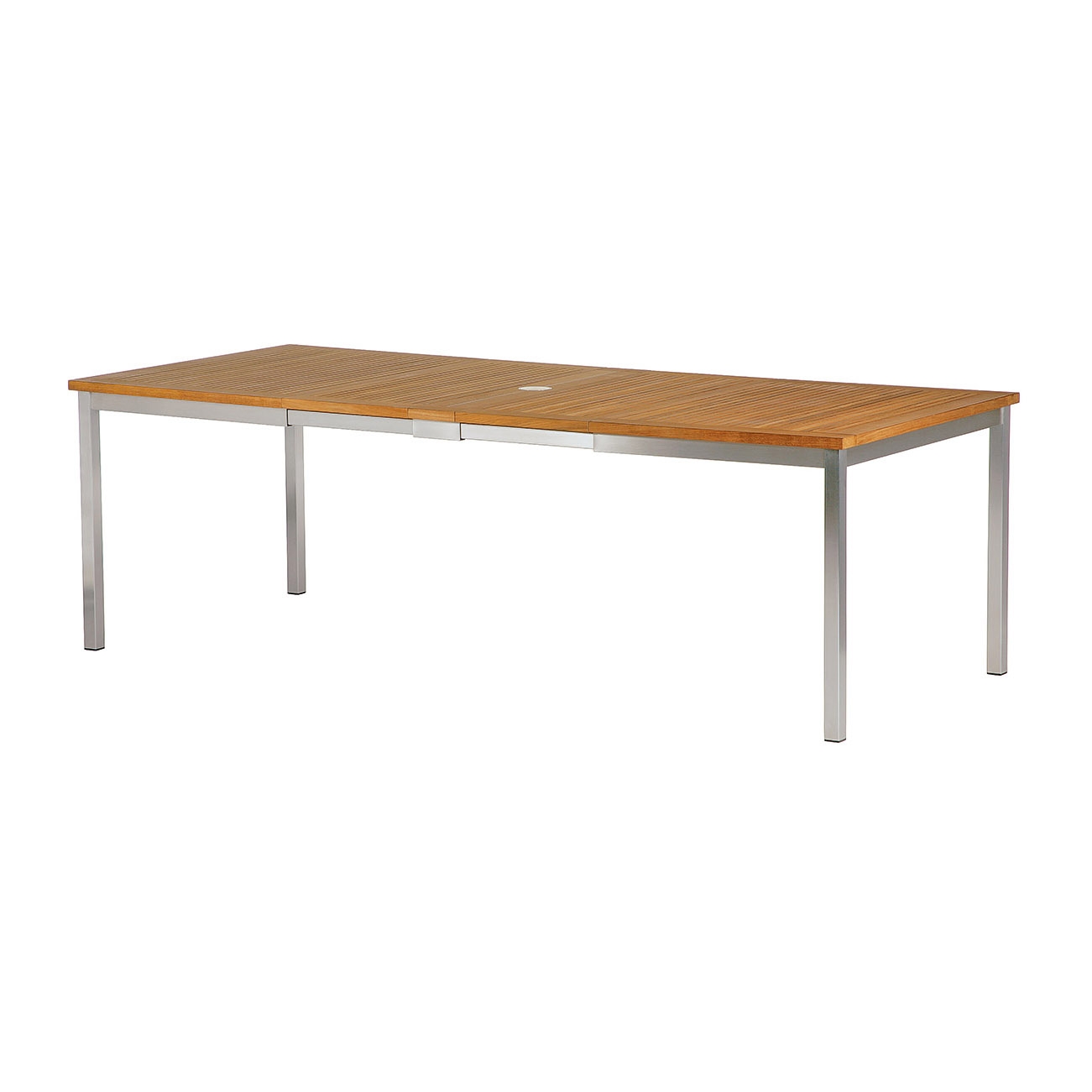Mostra il prodotto Equinox Extending Table 230 Rectangular with Teak top del produttore Barlow Tyrie