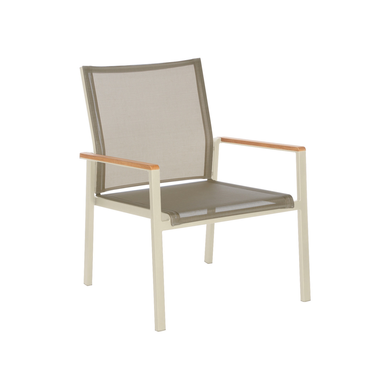Aura Club Chair DS (Champagne Frame - Titanium Sling)