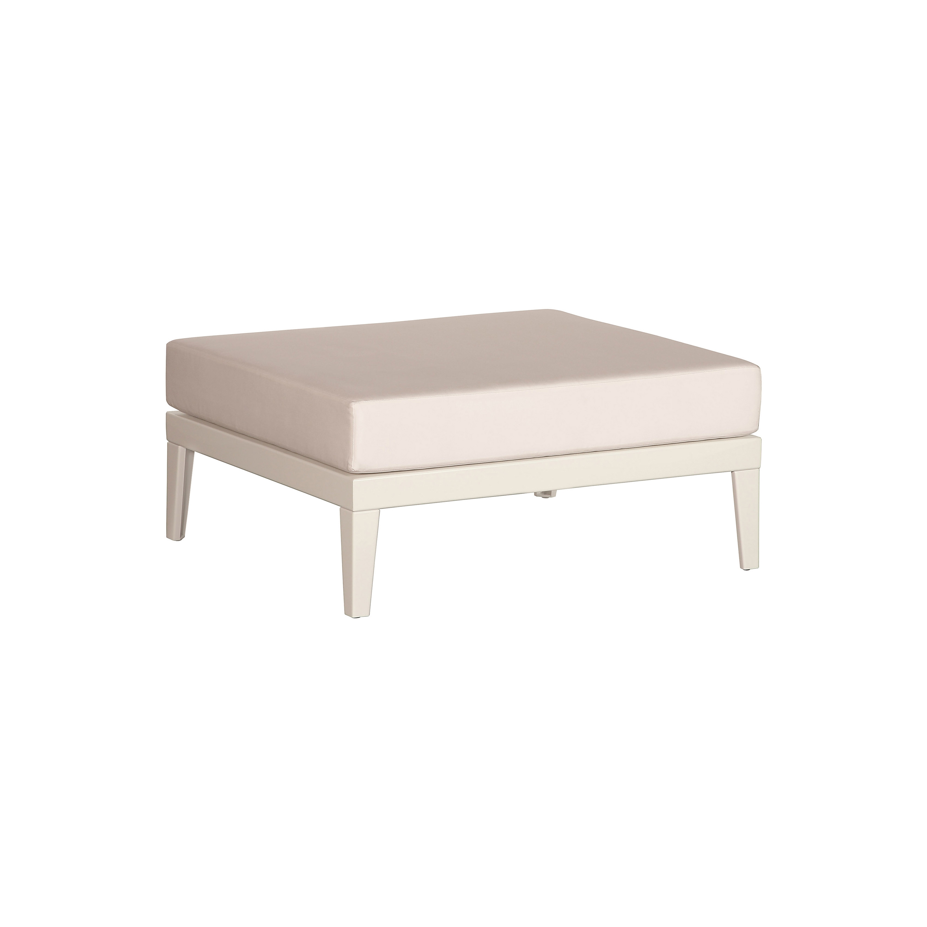 Aura Deep Seating Ottoman DS (Arctic White Frame)