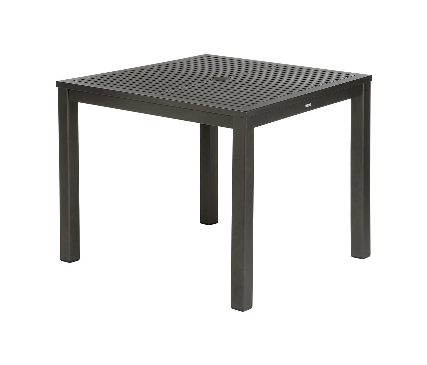 Barlow Tyrie - Aura Aluminium Table 90 Square (Graphite Top and Frame)