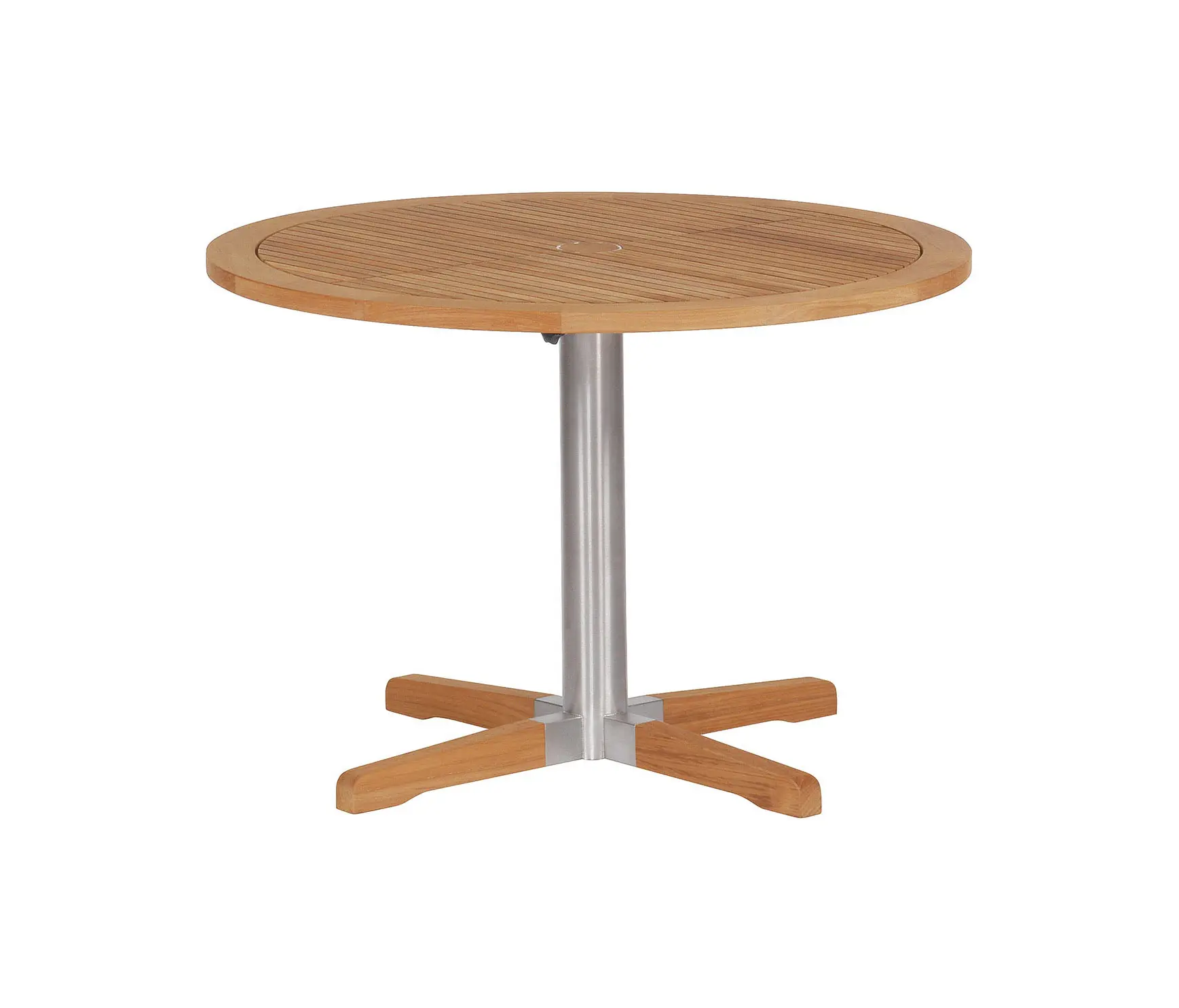 Barlow Tyrie - Equinox Bistro Table 100 Ø Circular with Teak top