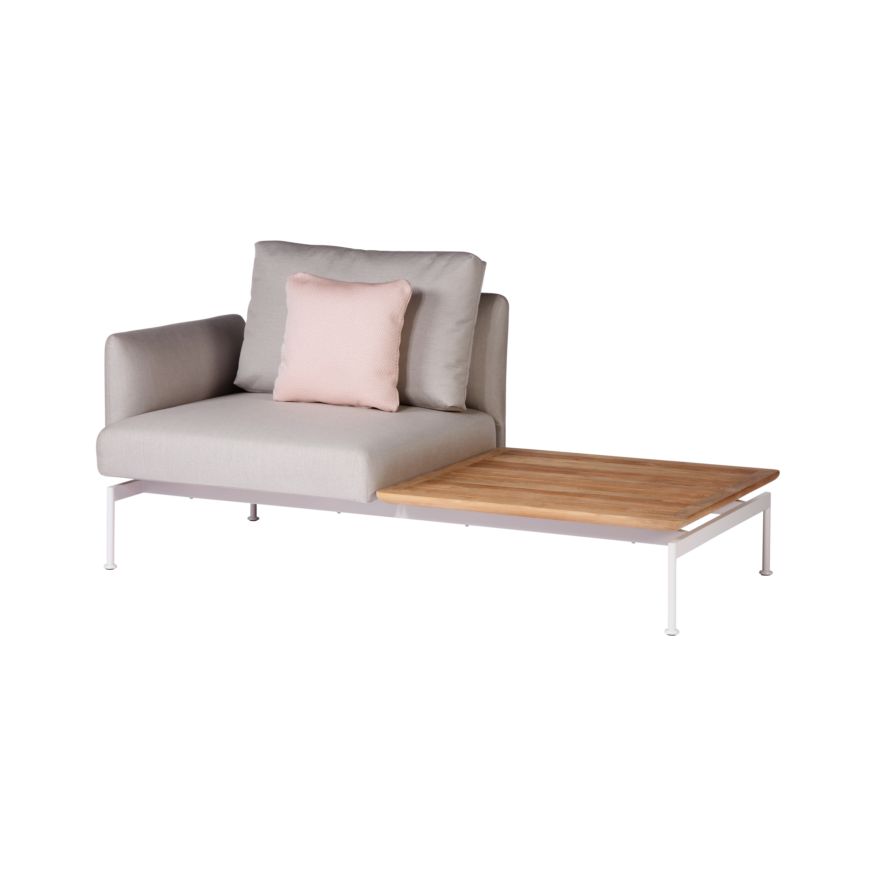 Layout Lounge Solo Set Gestell Arctic White