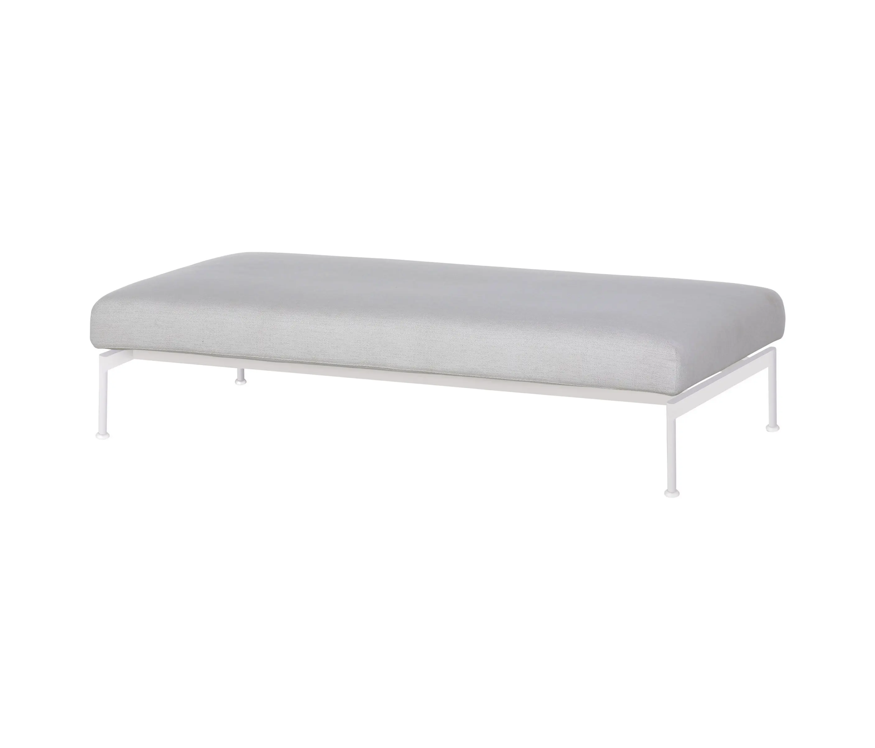 Barlow Tyrie - Layout Double Ottoman - Double seat (Arctic White Frame)