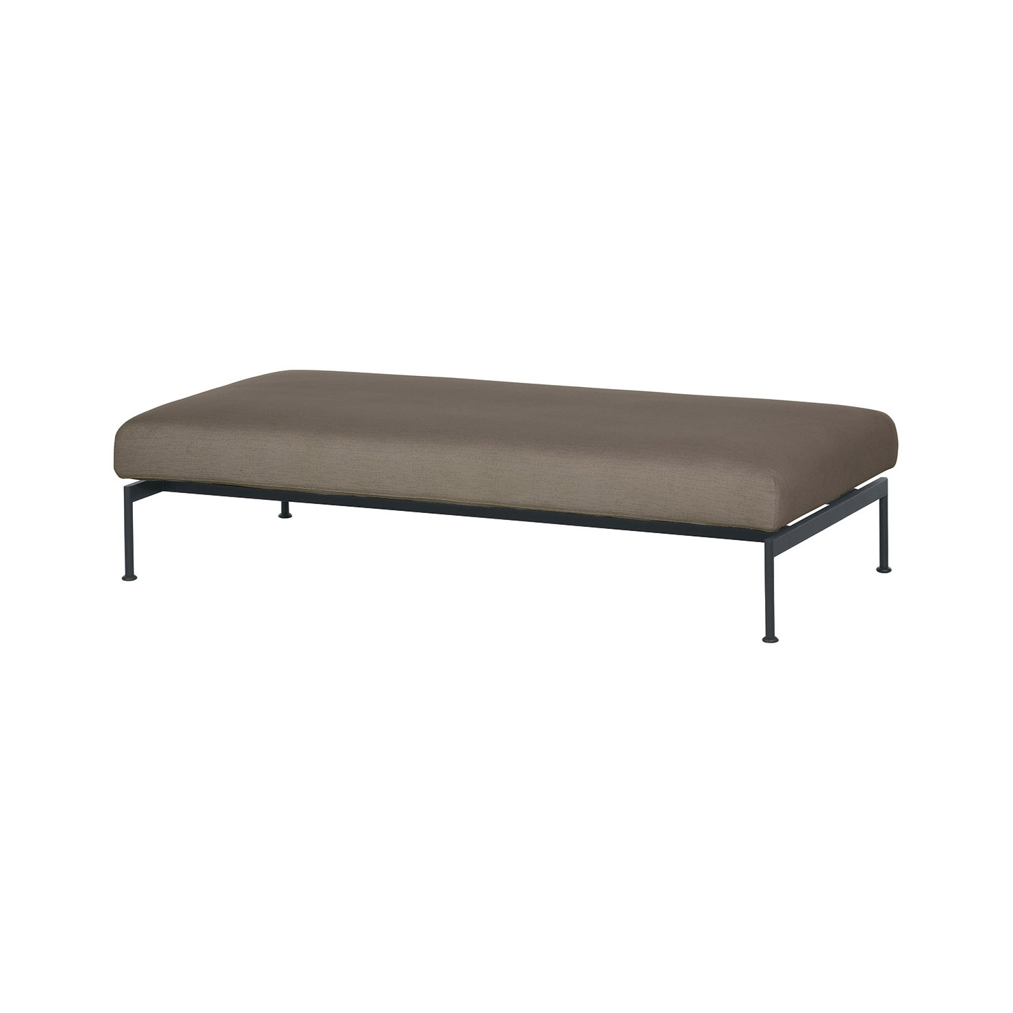 Layout Double Ottoman - Double seat (Forge Grey Frame)