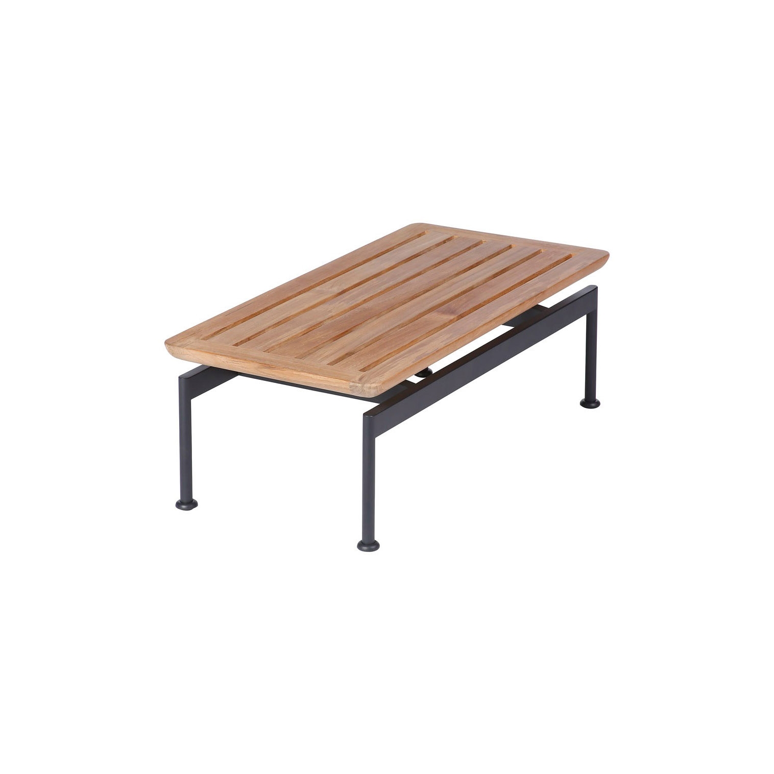 Produkt Layout Teak-Loungetisch 40 x 82cm Gestell Forge Grey des Herstellers Barlow Tyrie anzeigen