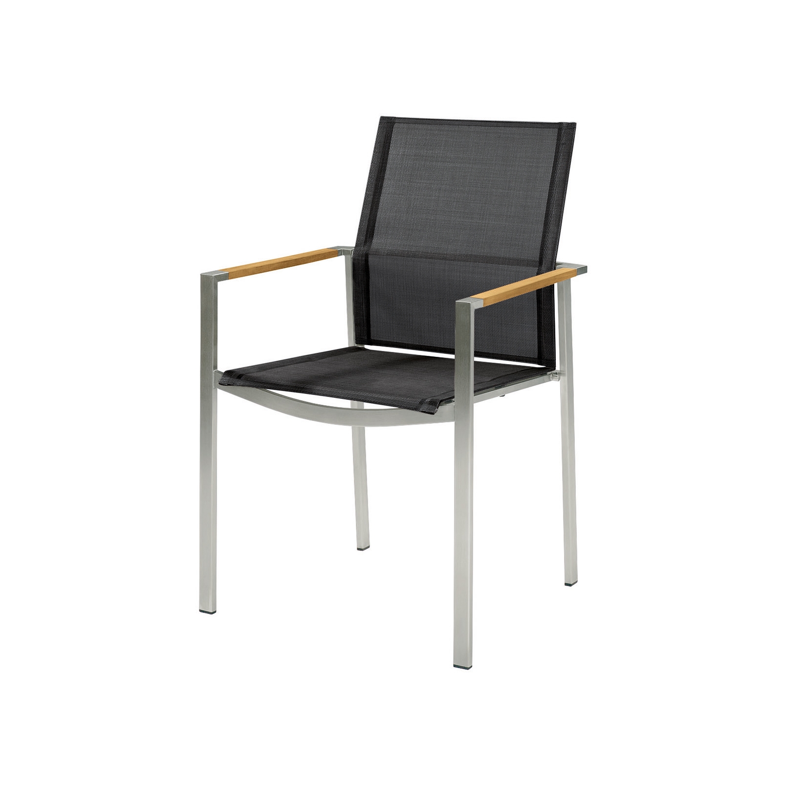 Afficher le produit Mercury Armchair (Teak Arm Detail - Charcoal Sling) du fabricant Barlow Tyrie
