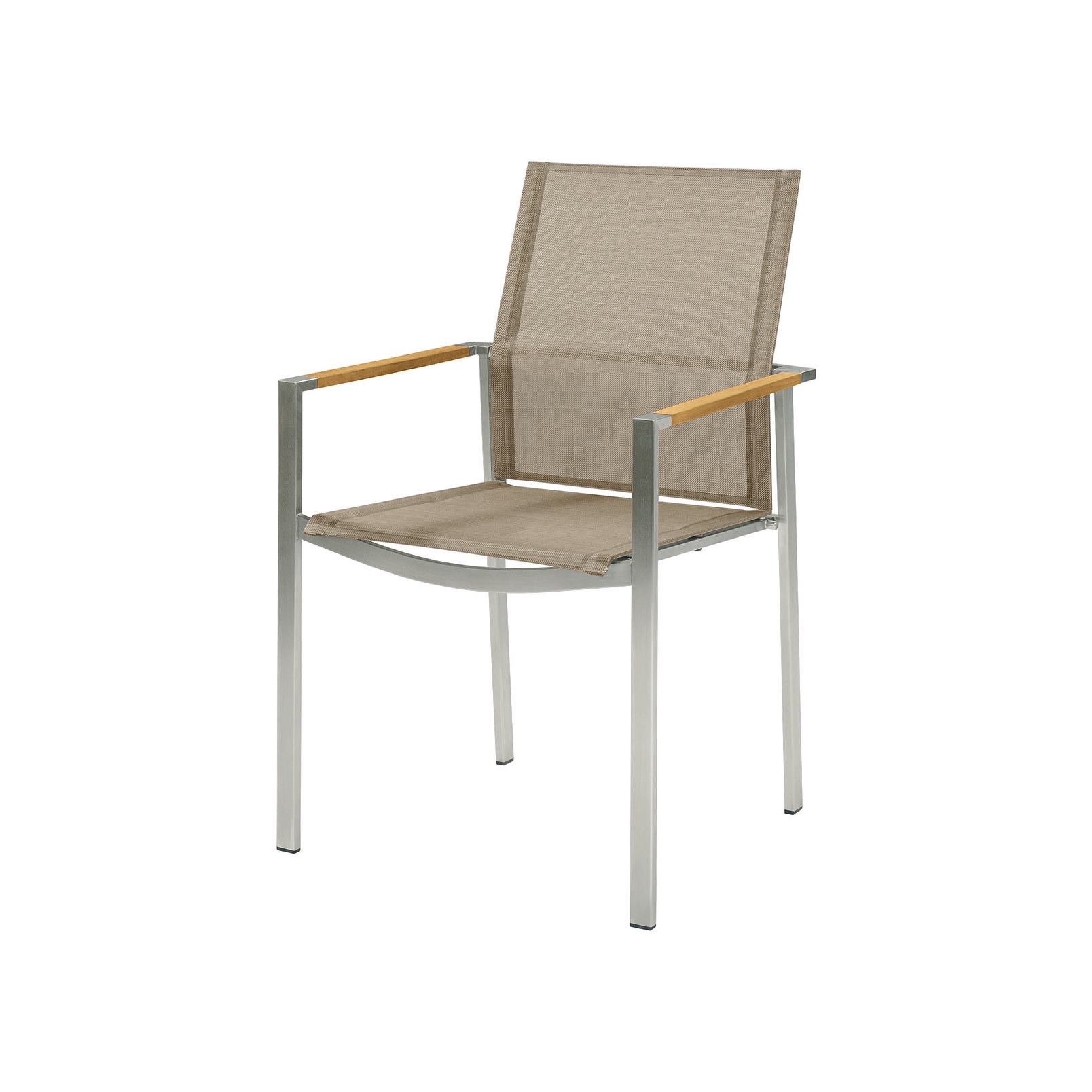 Mercury Armchair (Teak Arm Detail - Titanium Sling)