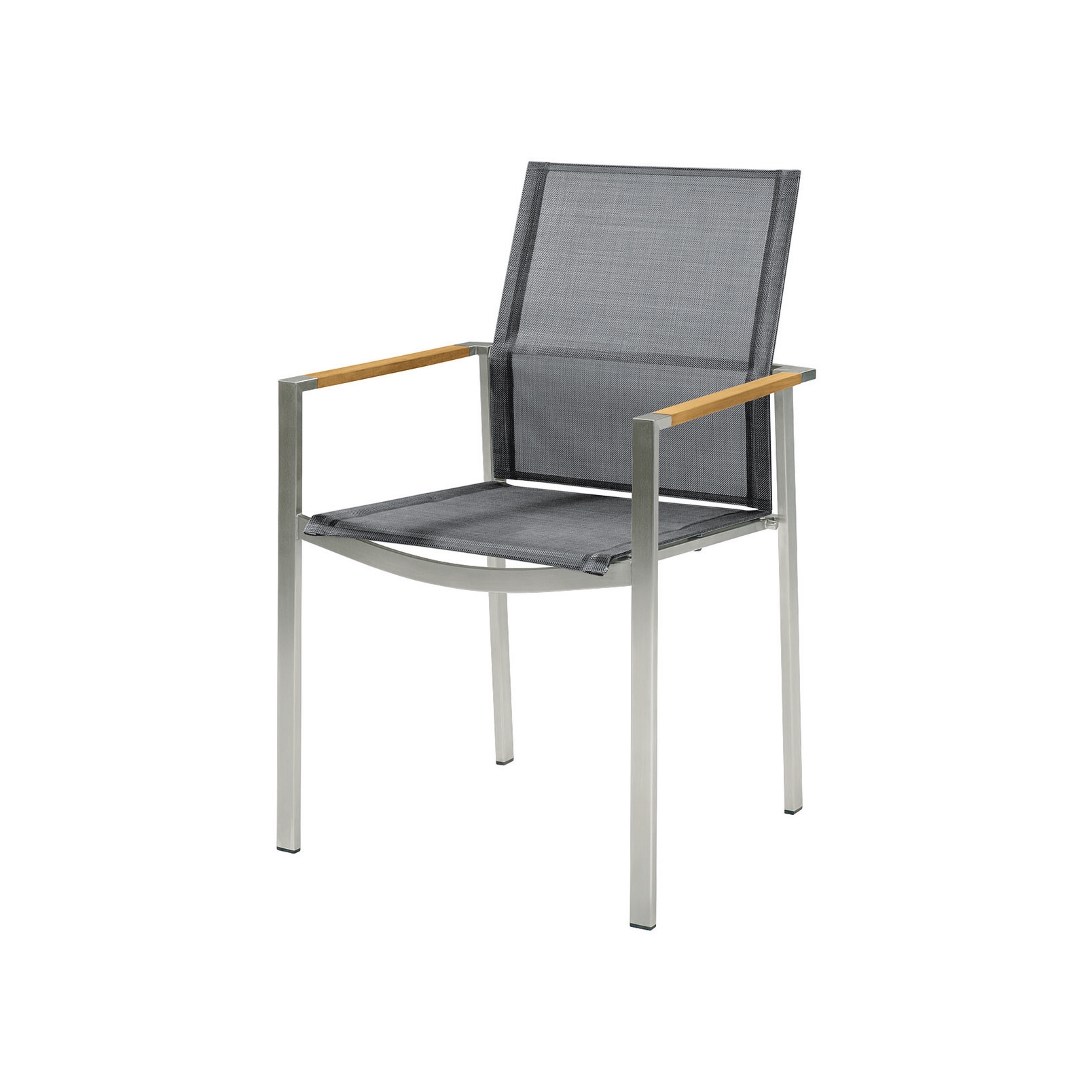 Mercury Armchair (Teak Arm Detail - Platinum Sling)