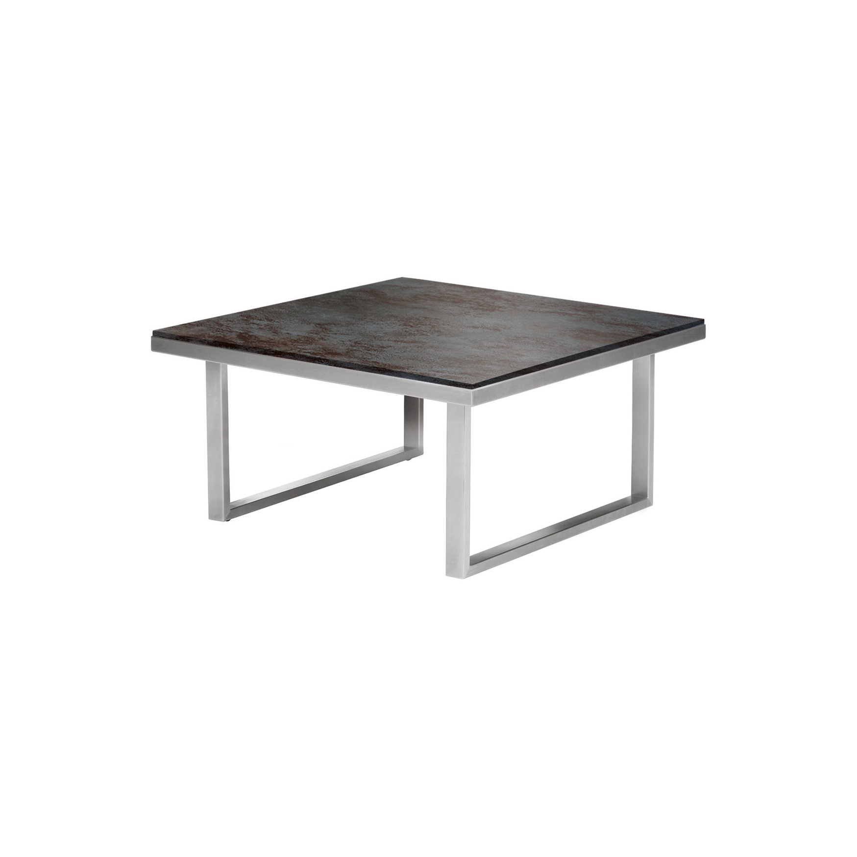 Mercury Loungetisch 75 x 75cm Oxide Keramik