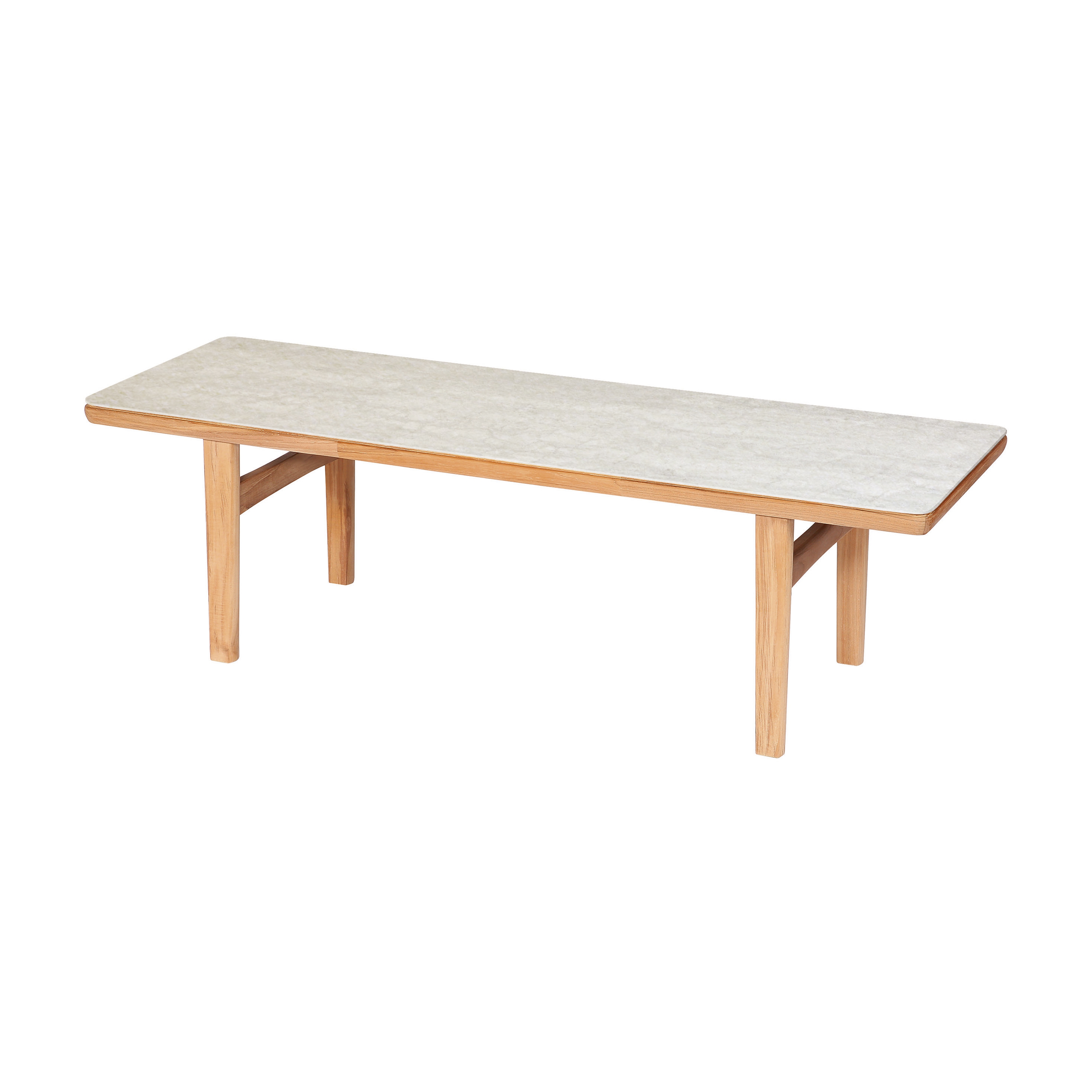 Monterey Beistelltisch 150 x 50cm Frost Keramik