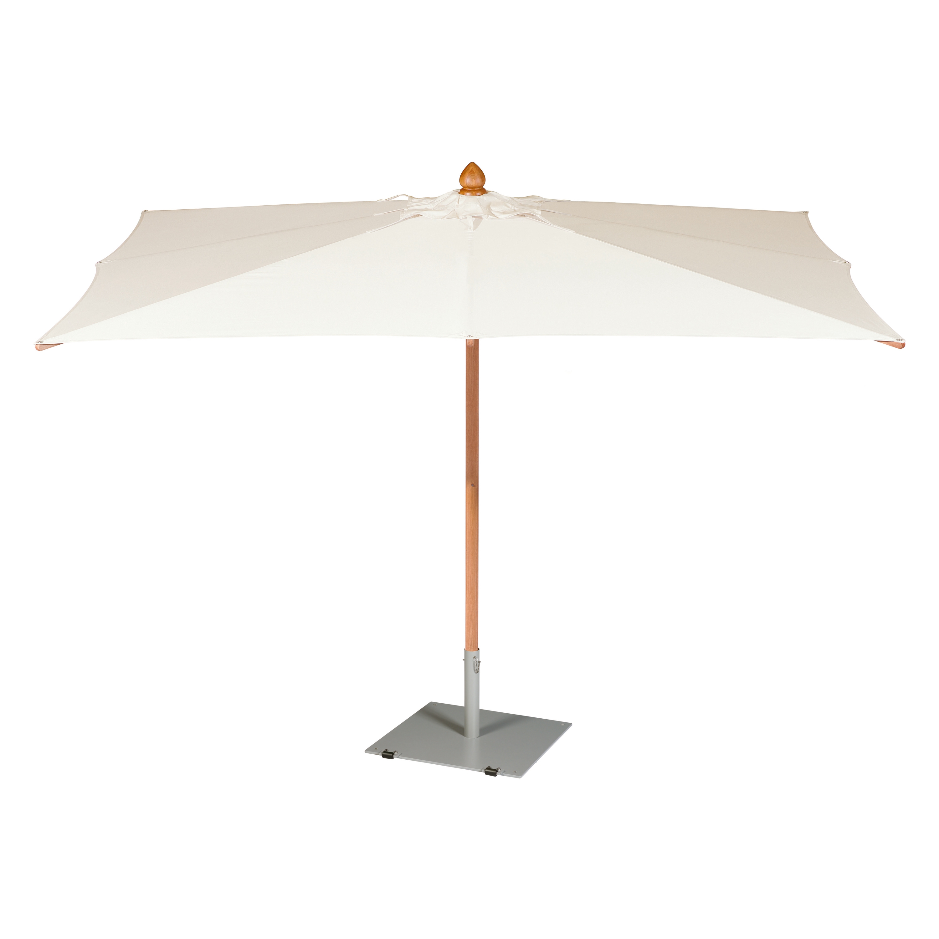 Vertoon produk Napoli Parasol 3.5 X 2.5 Mtr Rectangular - Ø61mm pole (Canvas) van vervaardiger Barlow Tyrie
