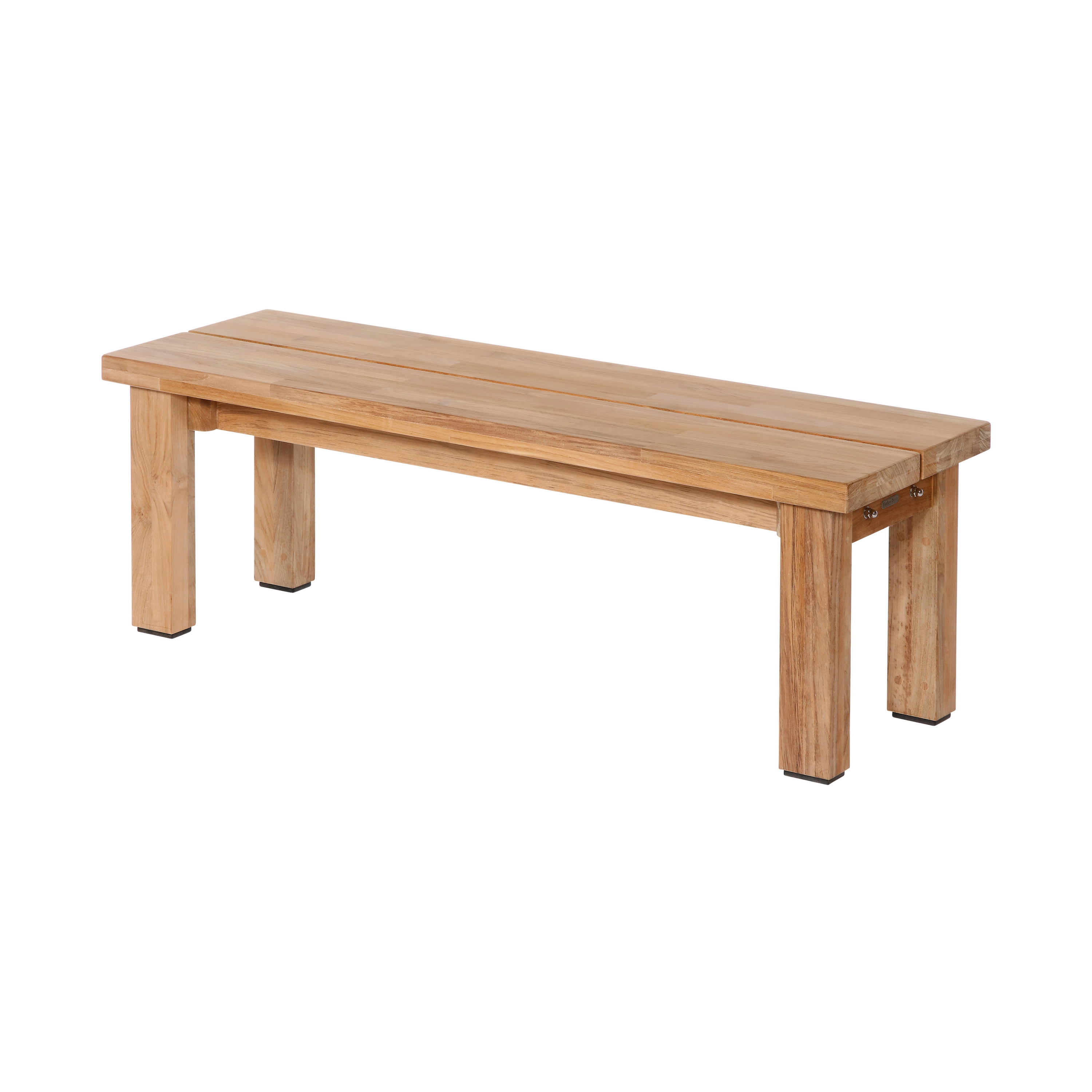 Produkt Titan Bank ohne Lehnen 130 x 44 cm Rustikales Teakholz (Optionaler Polster: 800088) des Herstellers Barlow Tyrie anzeigen