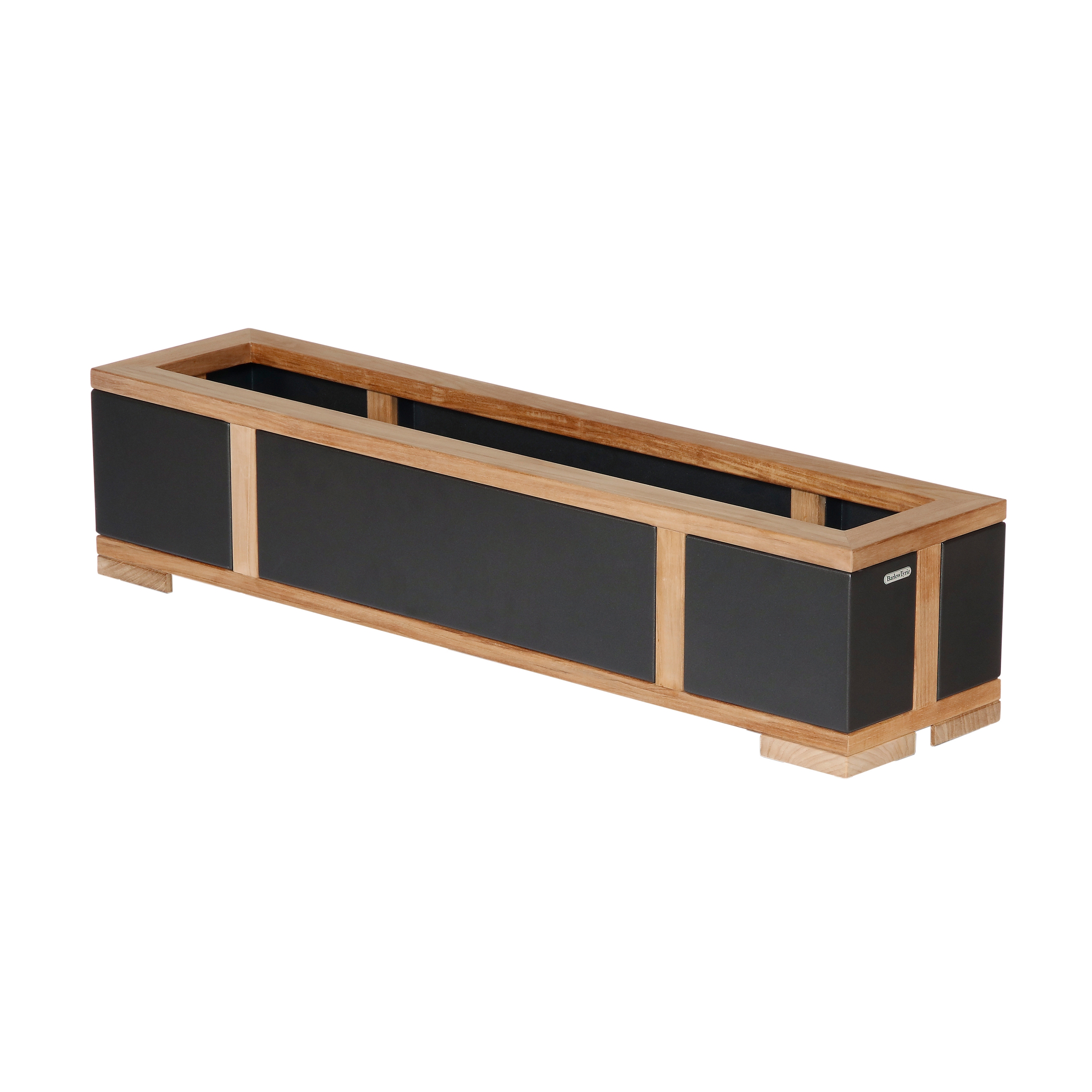 Produkt Aura Pflanzgefäß 28 x 100cm mit Teakholzrahmen des Herstellers Barlow Tyrie anzeigen