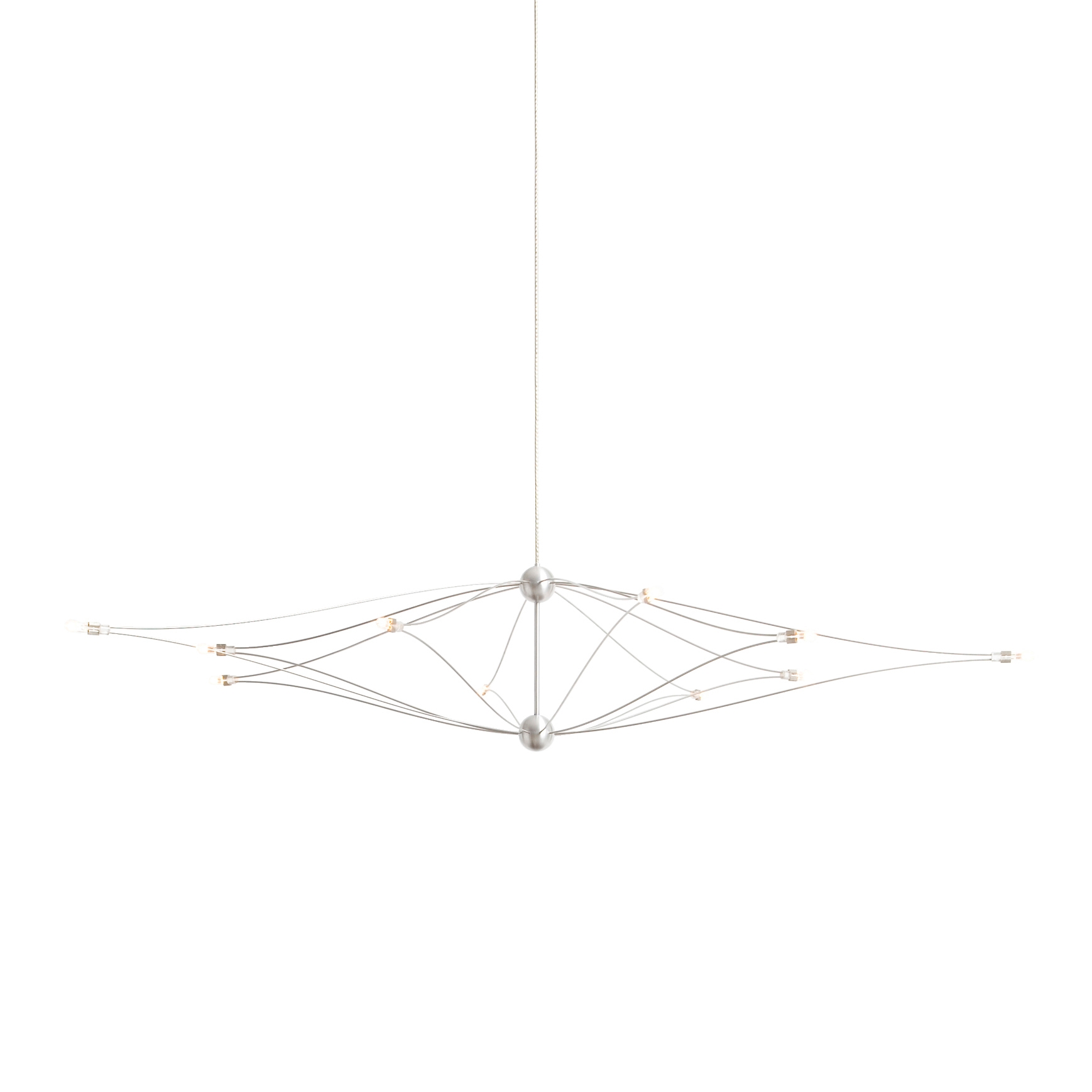 Vertoon produk SPOETNIK chandelier van vervaardiger FERROLIGHT Design
