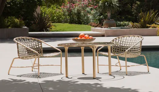 Brown Jordan - Kantan II Occasional Table / Stacking Stool