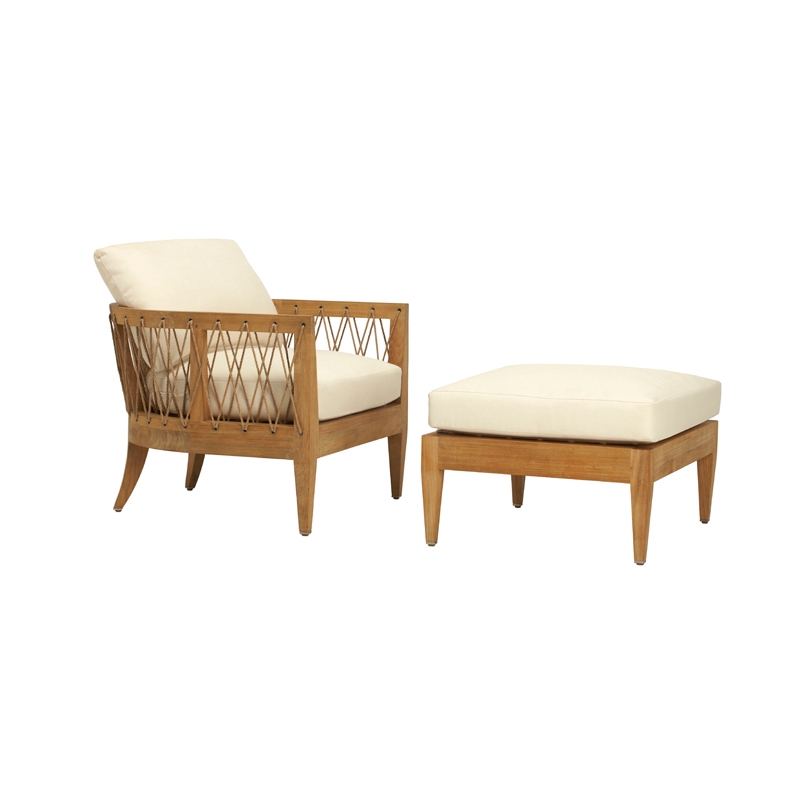 Mostrar el producto Marin Lounge Chair / Ottoman del fabricante Brown Jordan