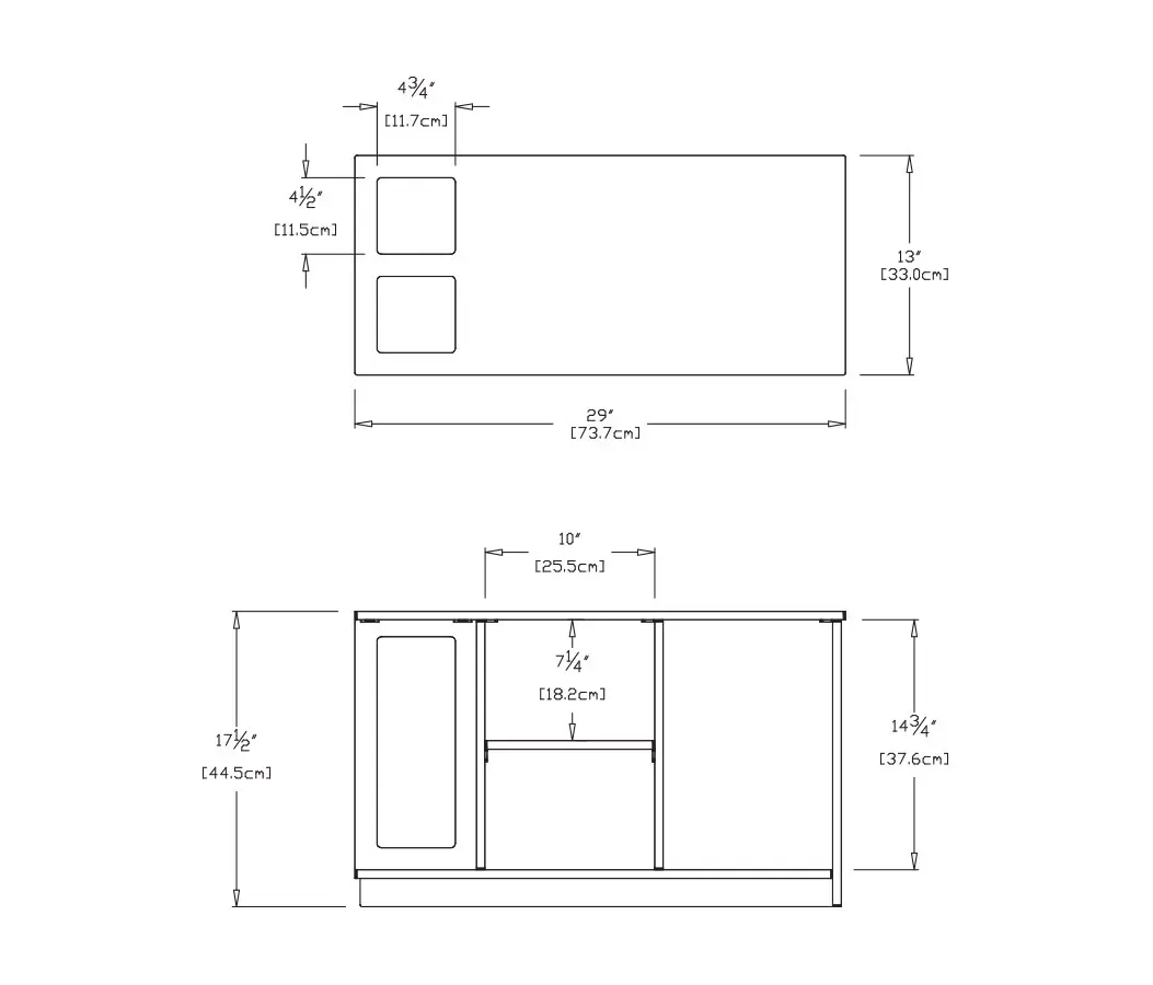 Loll Designs - Cubby 72 + boot holes