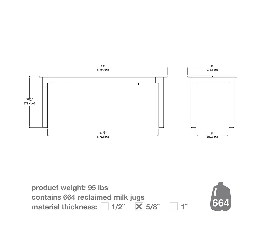 Loll Designs - Fresh Air Table 62