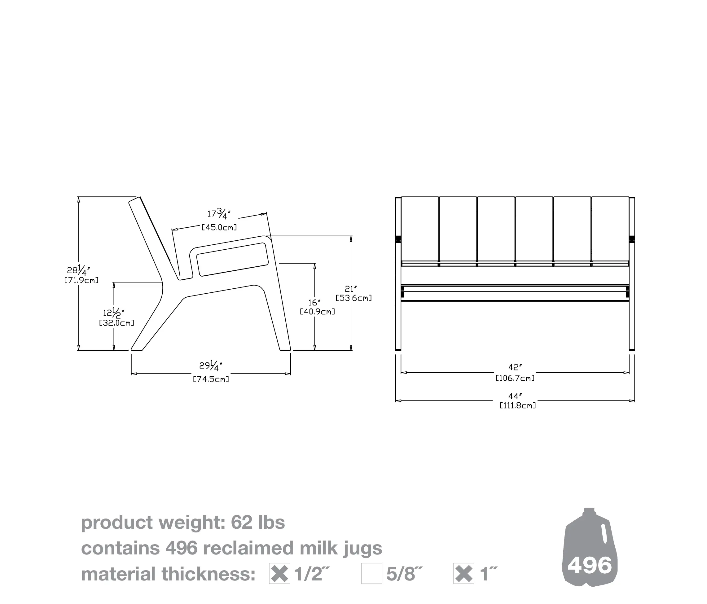Loll Designs - No. 9 Sofa