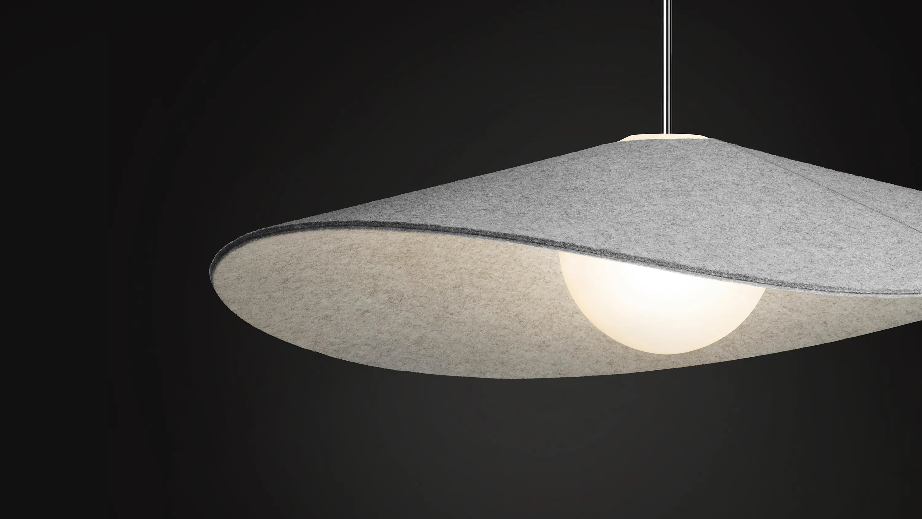 Pablo - Bola Felt 52 Pendant