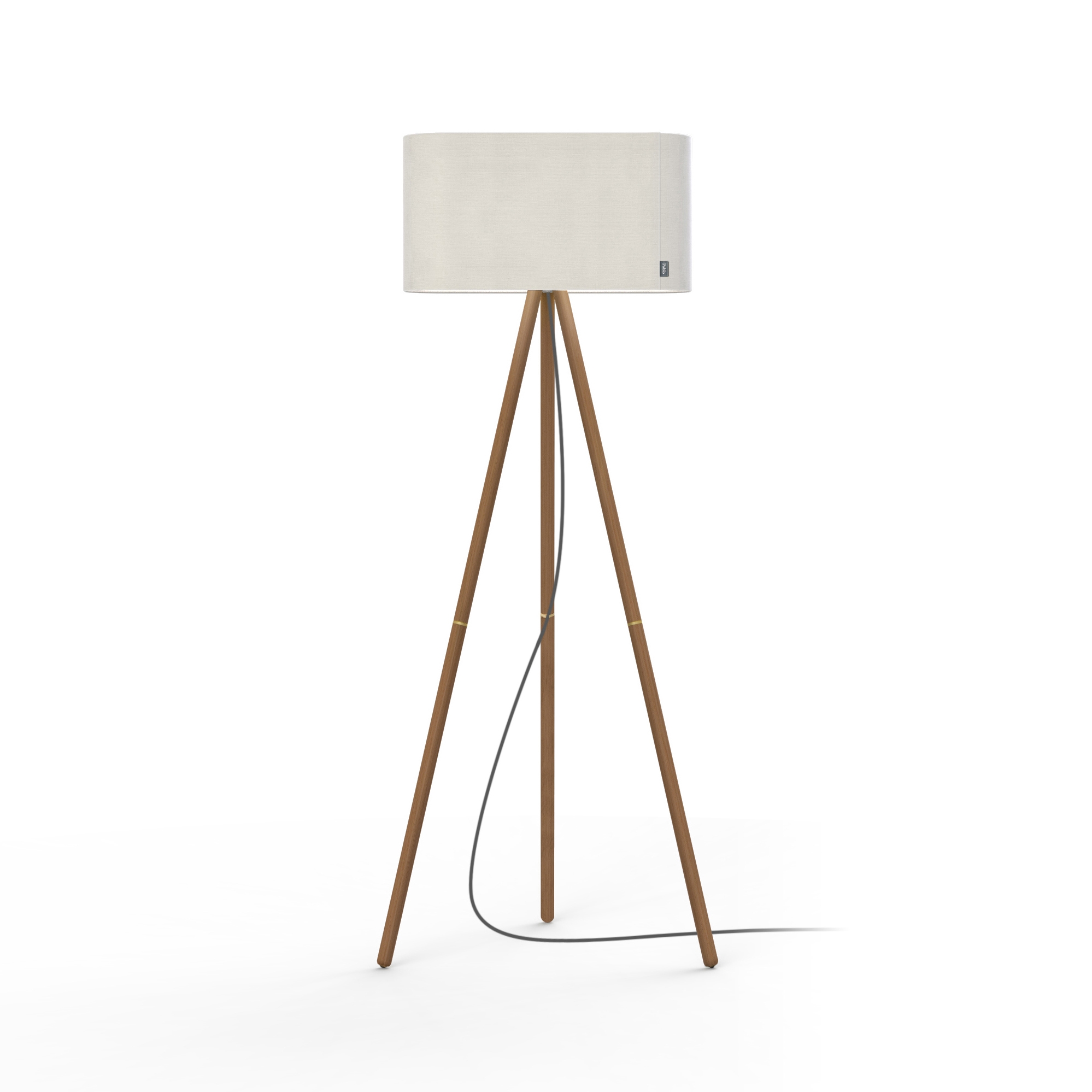 Display product Belmont Floor White Shade / Walnut Legs from manufacturer Pablo