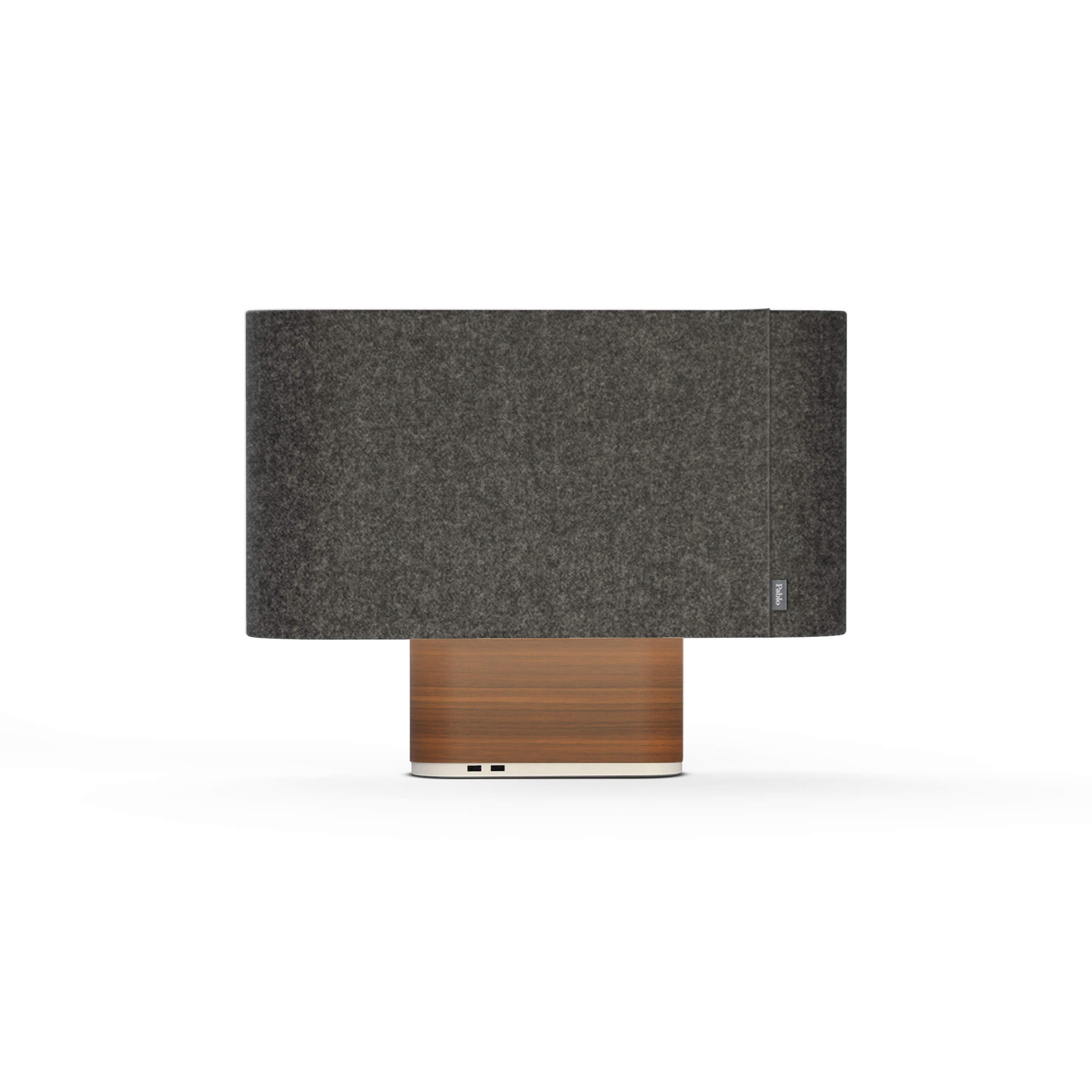 Belmont Table Graphite Shade / Walnut Base