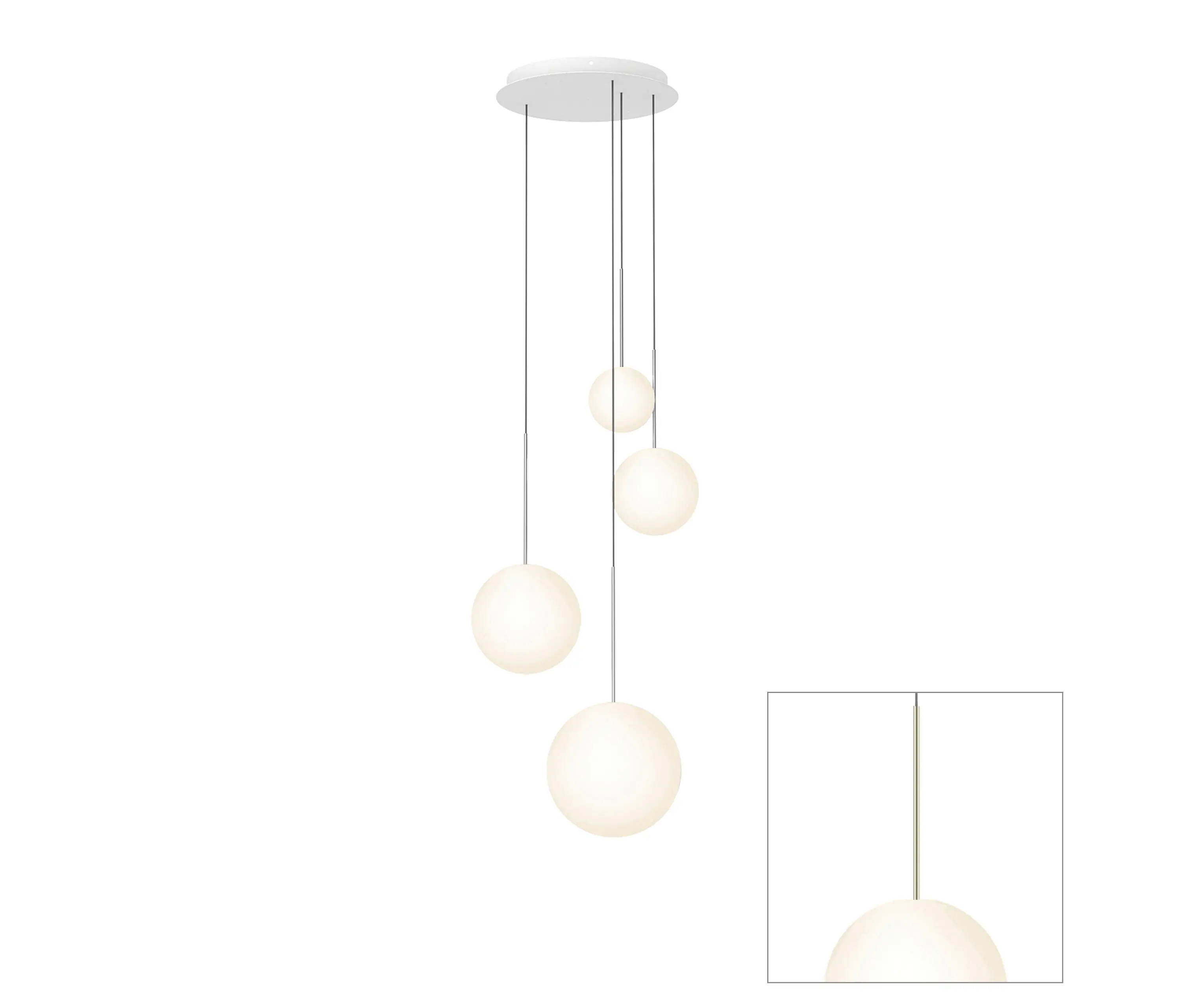 Pablo - Bola Sphere Chandelier 4b