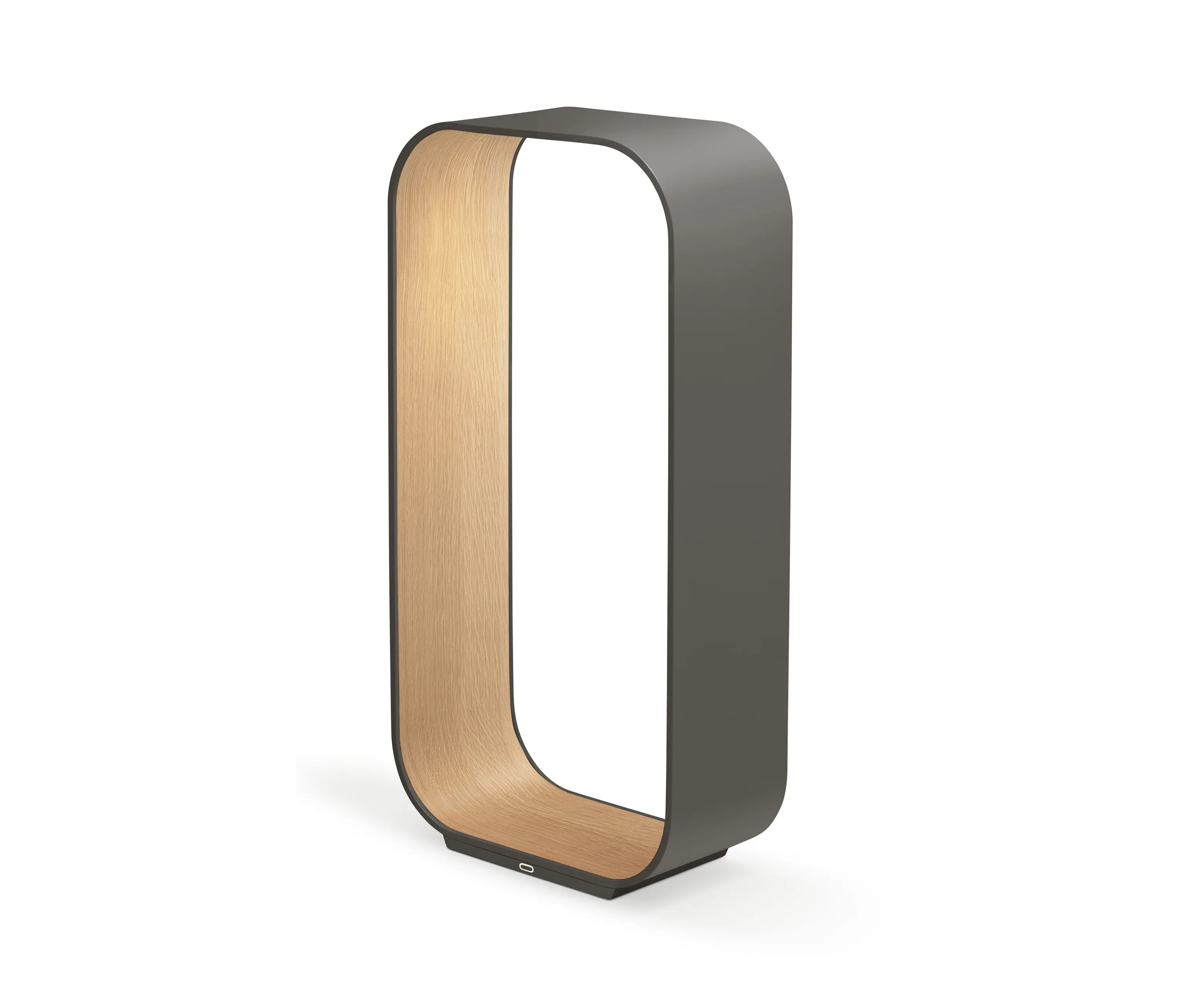 Pablo - Contour Large Table Graphite/White Oak