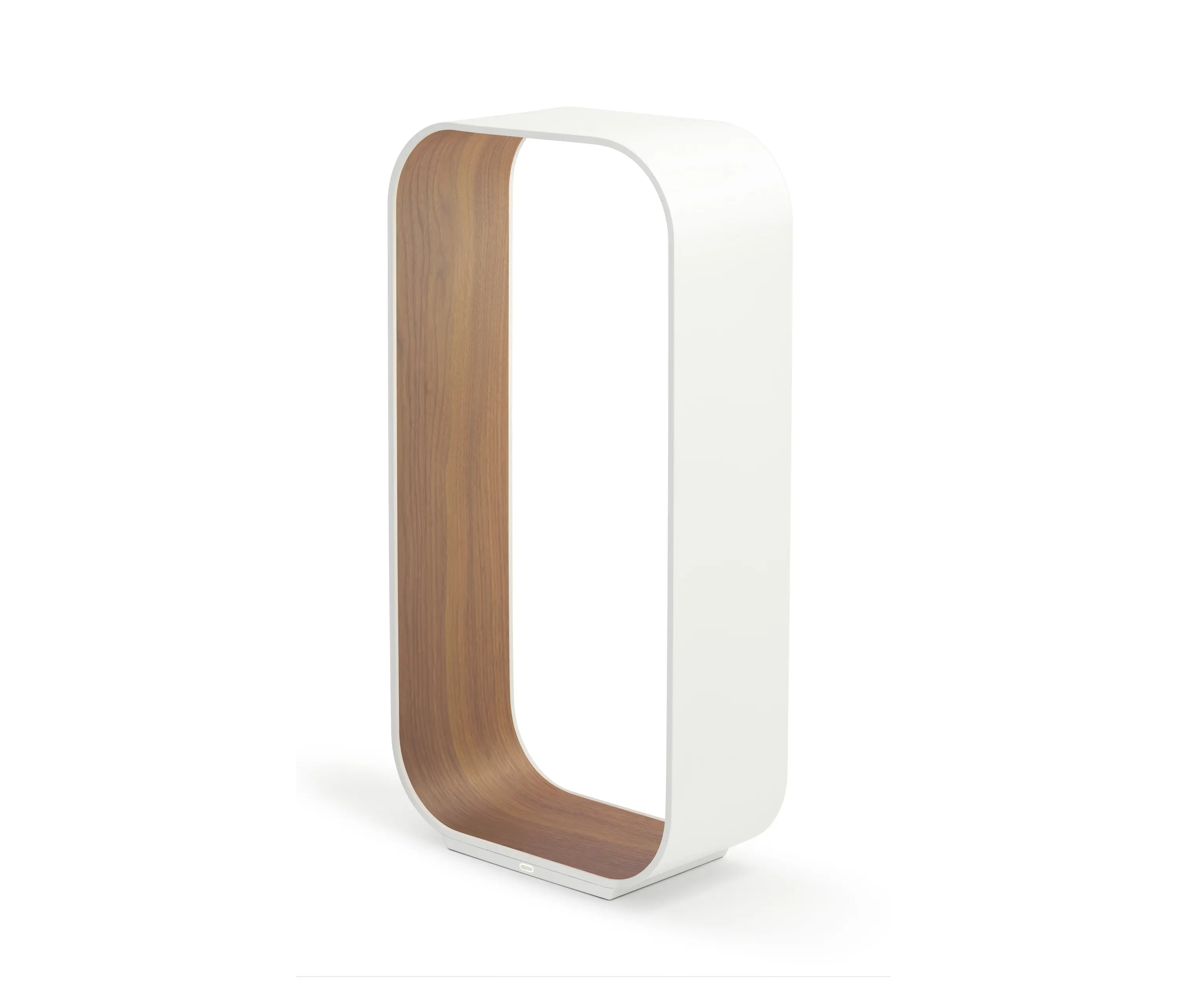 Pablo - Contour Large Table White/Walnut