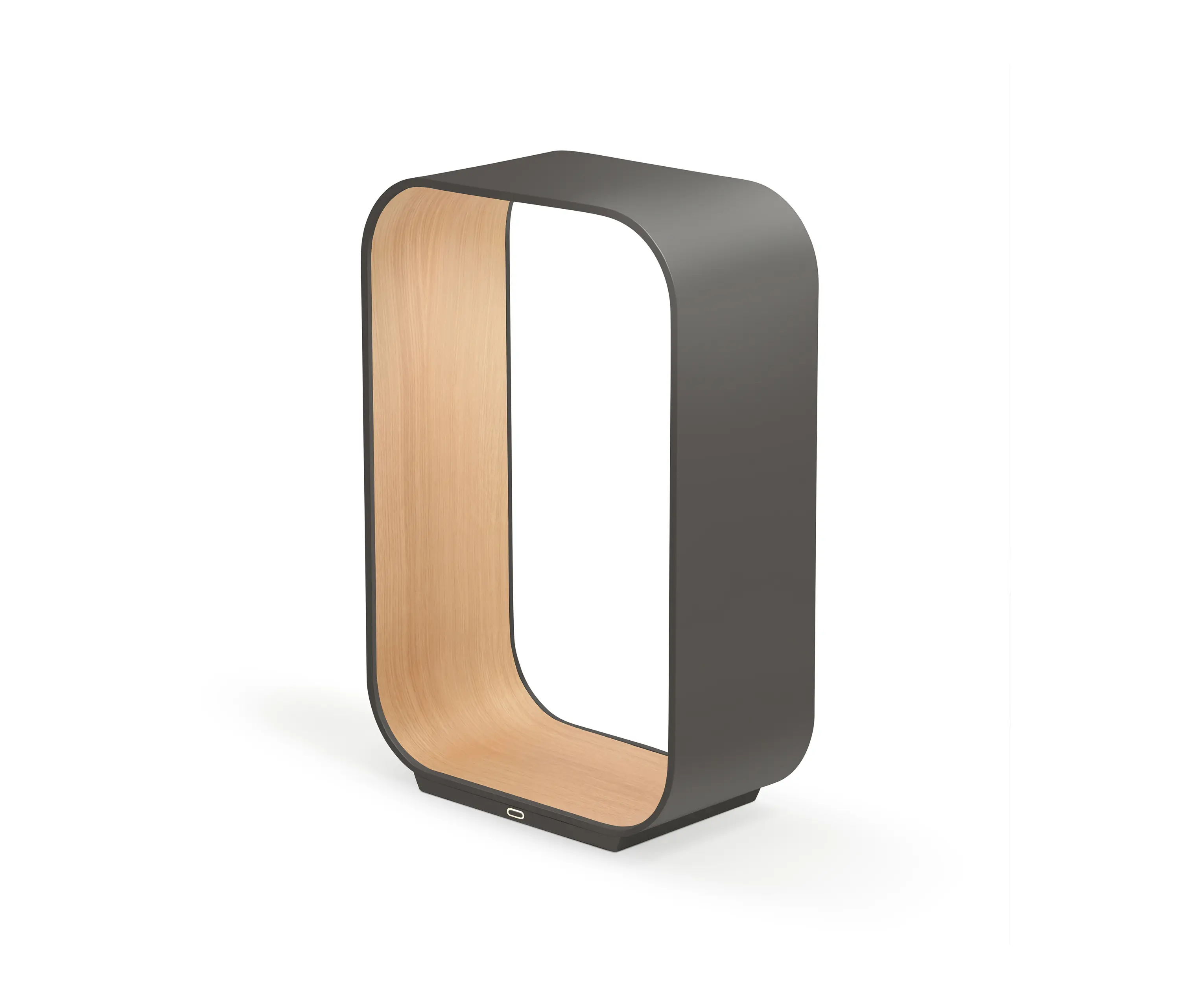 Pablo - Contour Small Table Graphite/White Oak