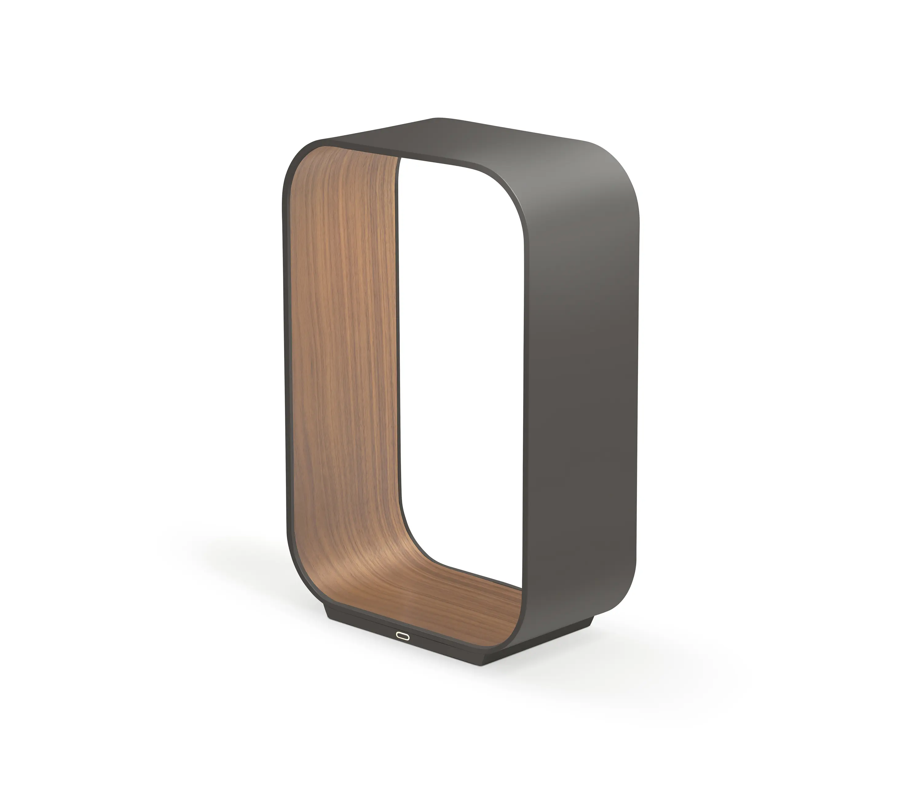 Pablo - Contour Small Table Graphite/Walnut