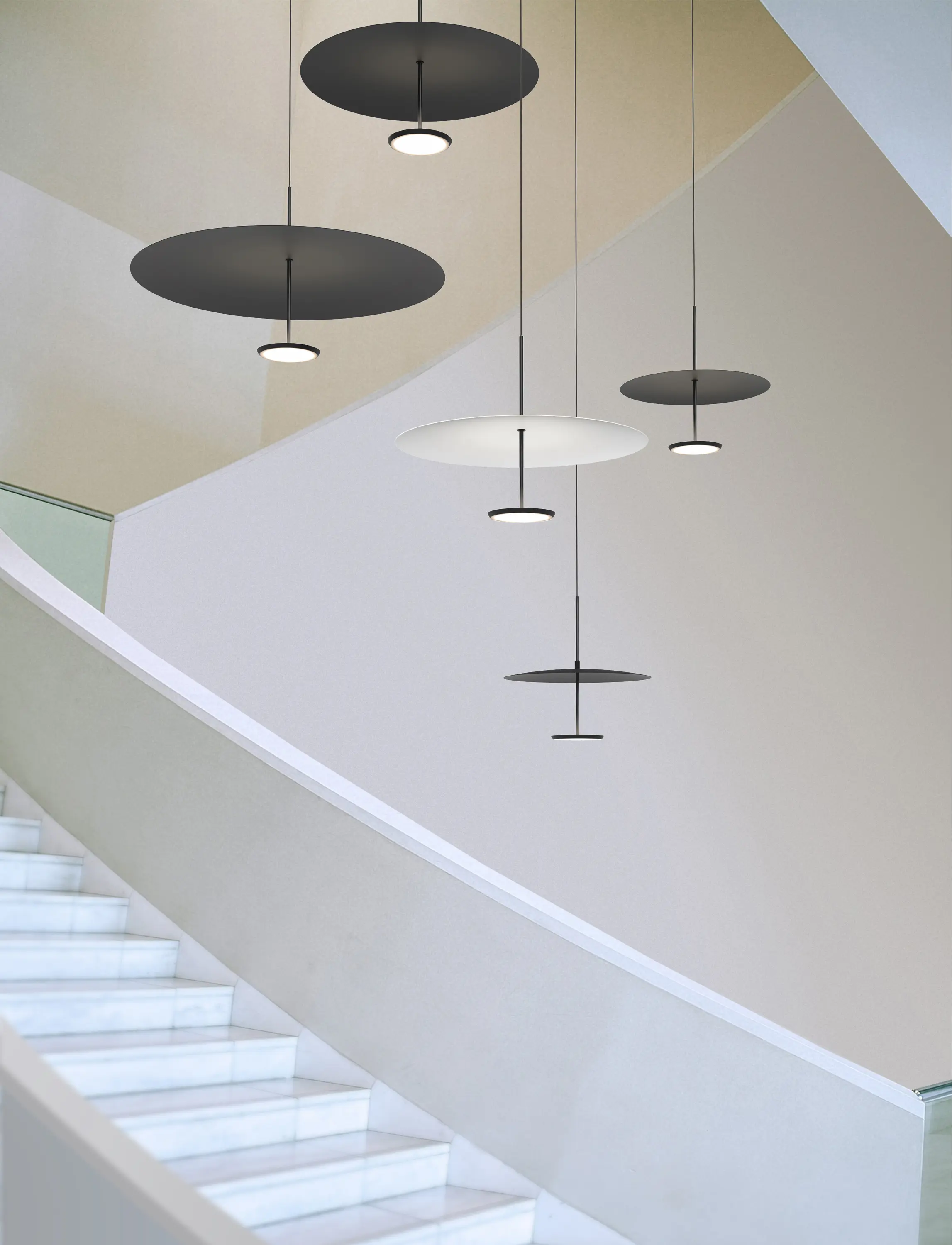 Pablo - Sky Dome Matte Black 24 White