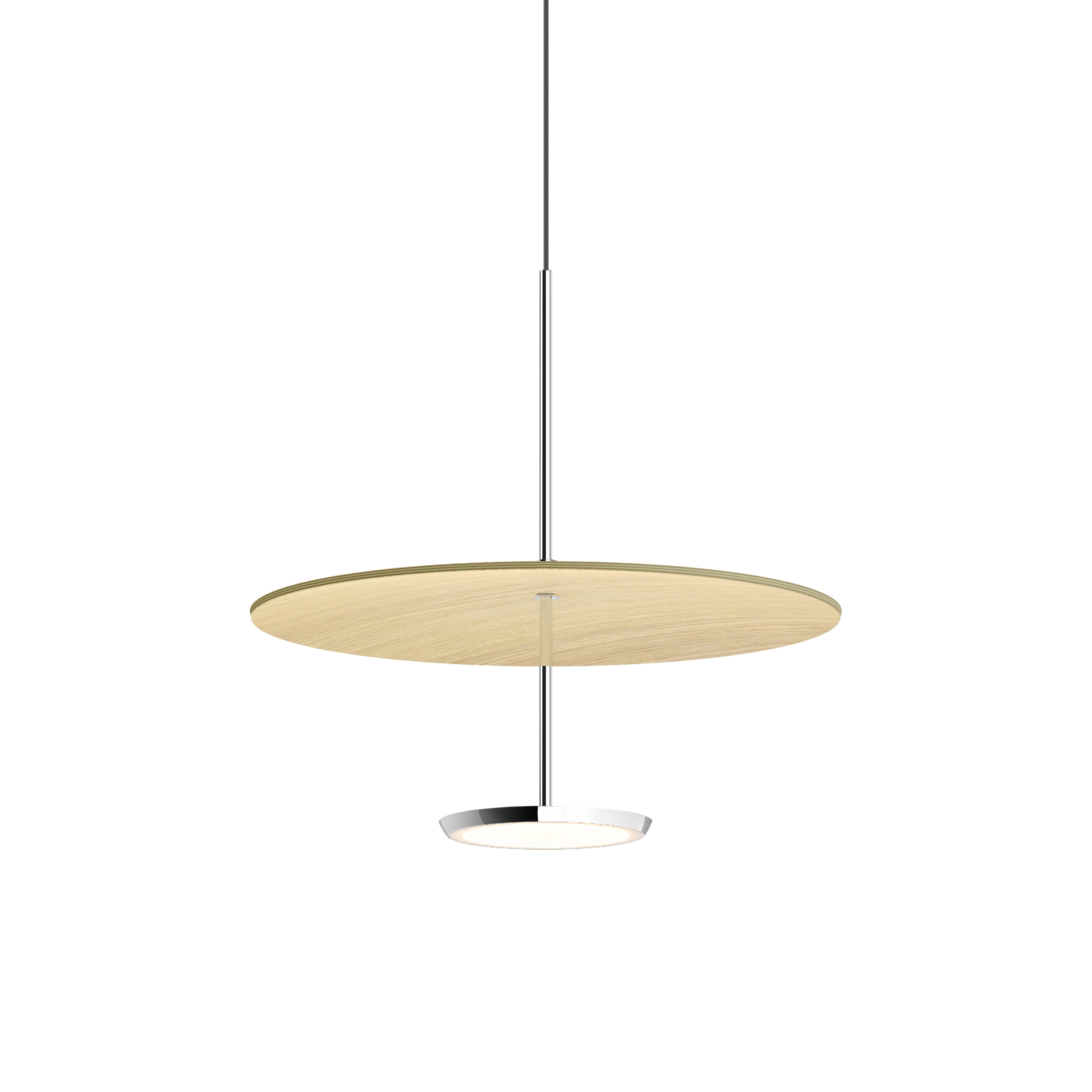 Sky Dome Spun Aluminum 18 White Oak