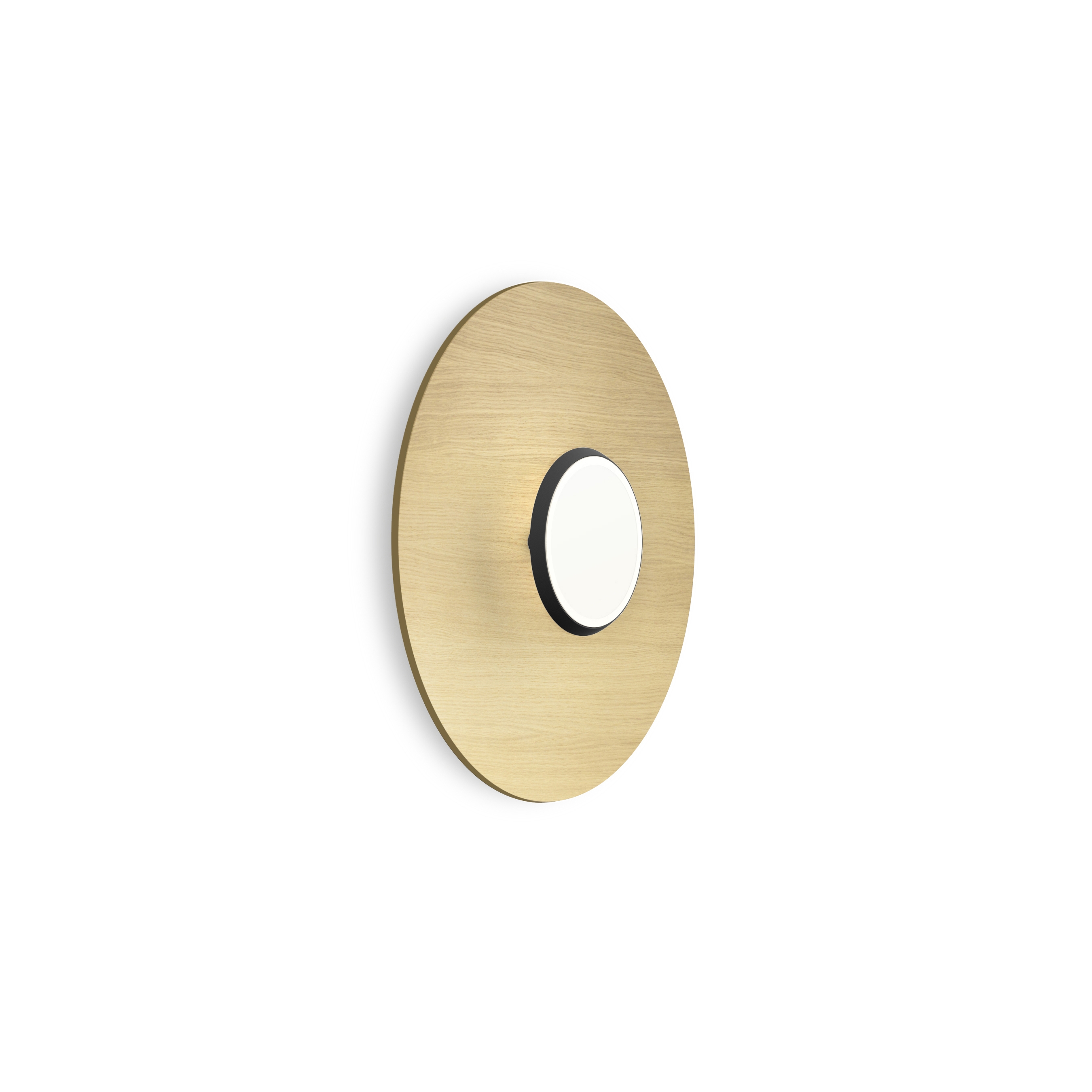 Sky Flush Black Dome 18 White Oak