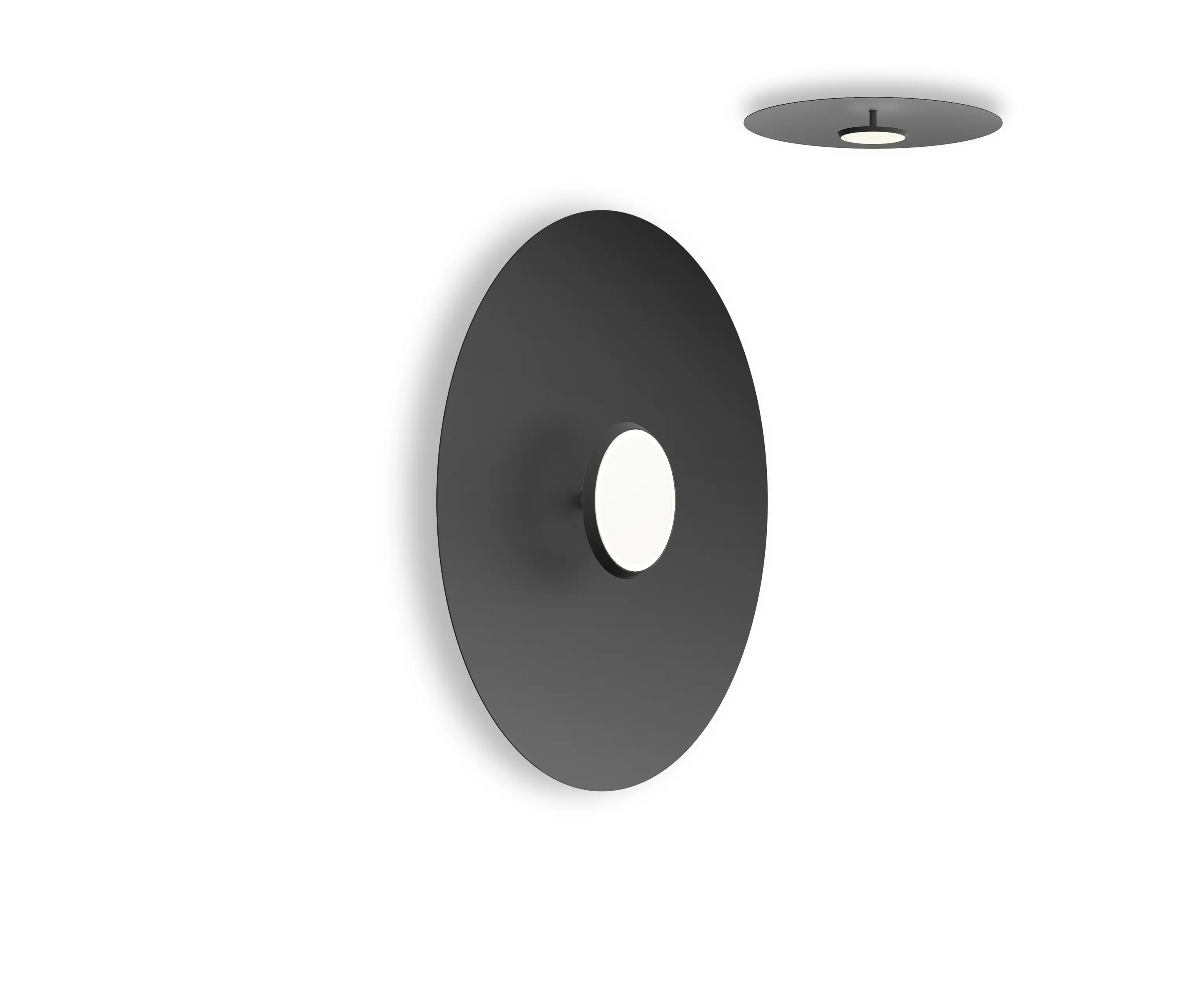 Pablo - Sky Flush Black Dome 24 Black