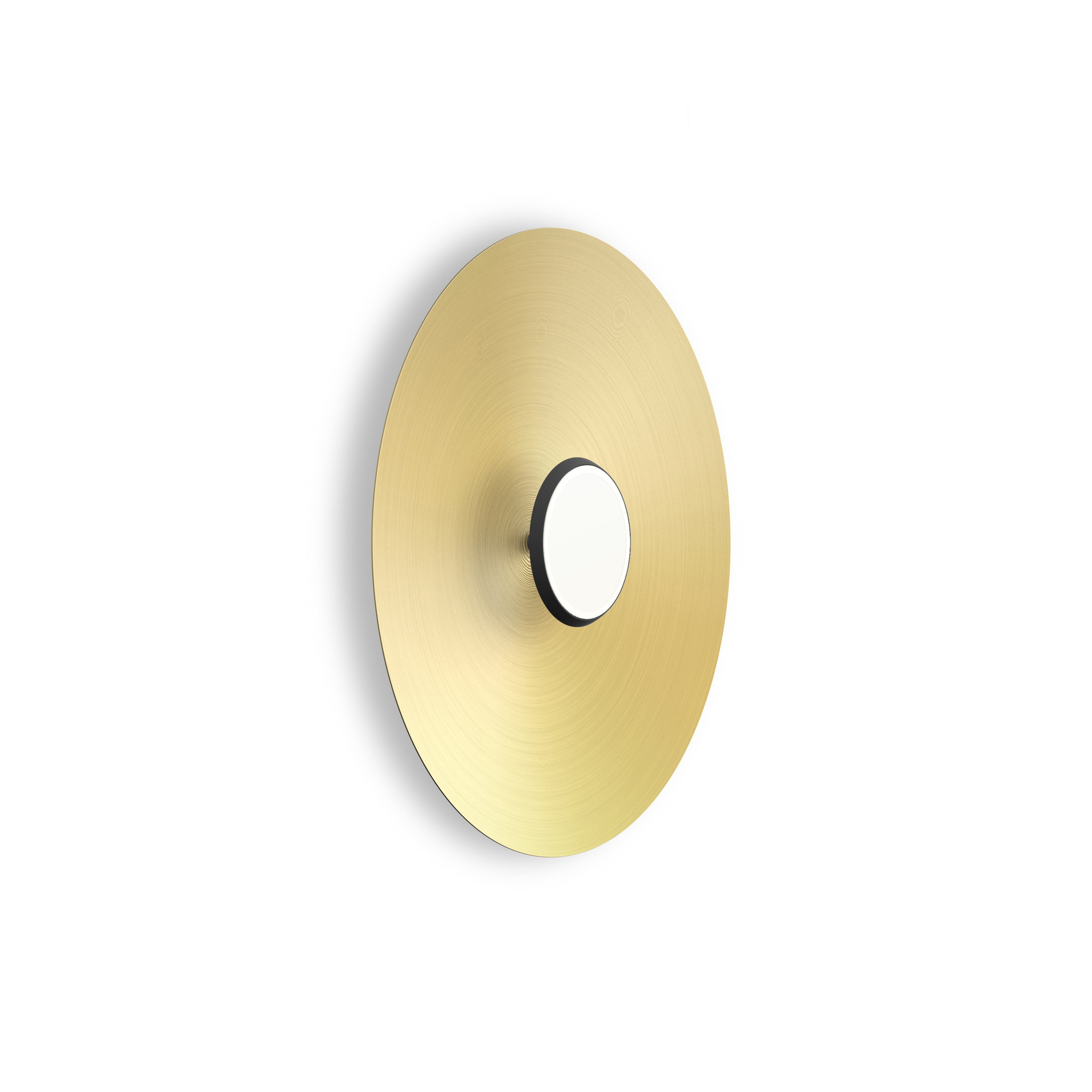 Mostra il prodotto Sky Flush Black Dome 24 Brushed Brass del produttore Pablo