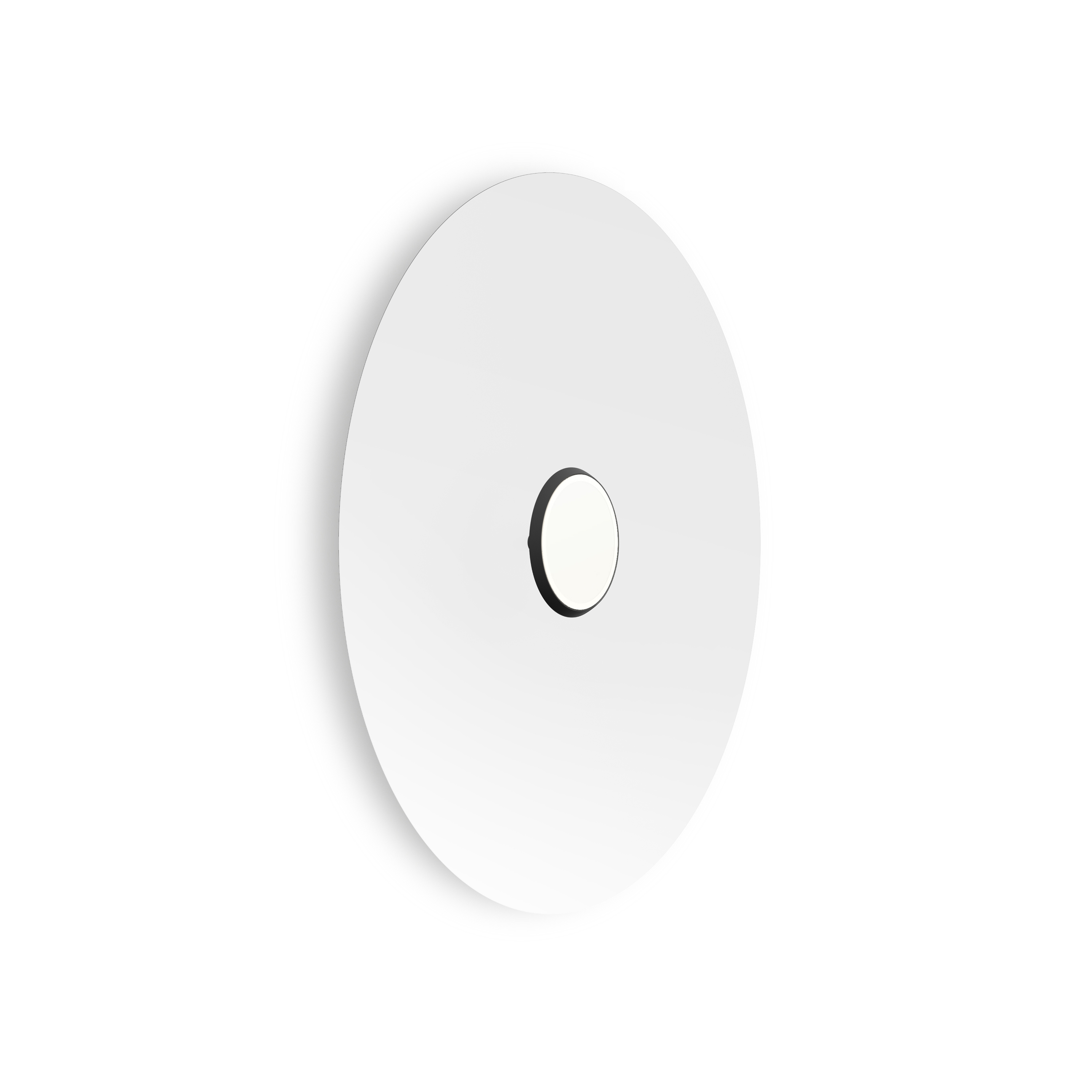 Sky Flush Black Dome 32 White
