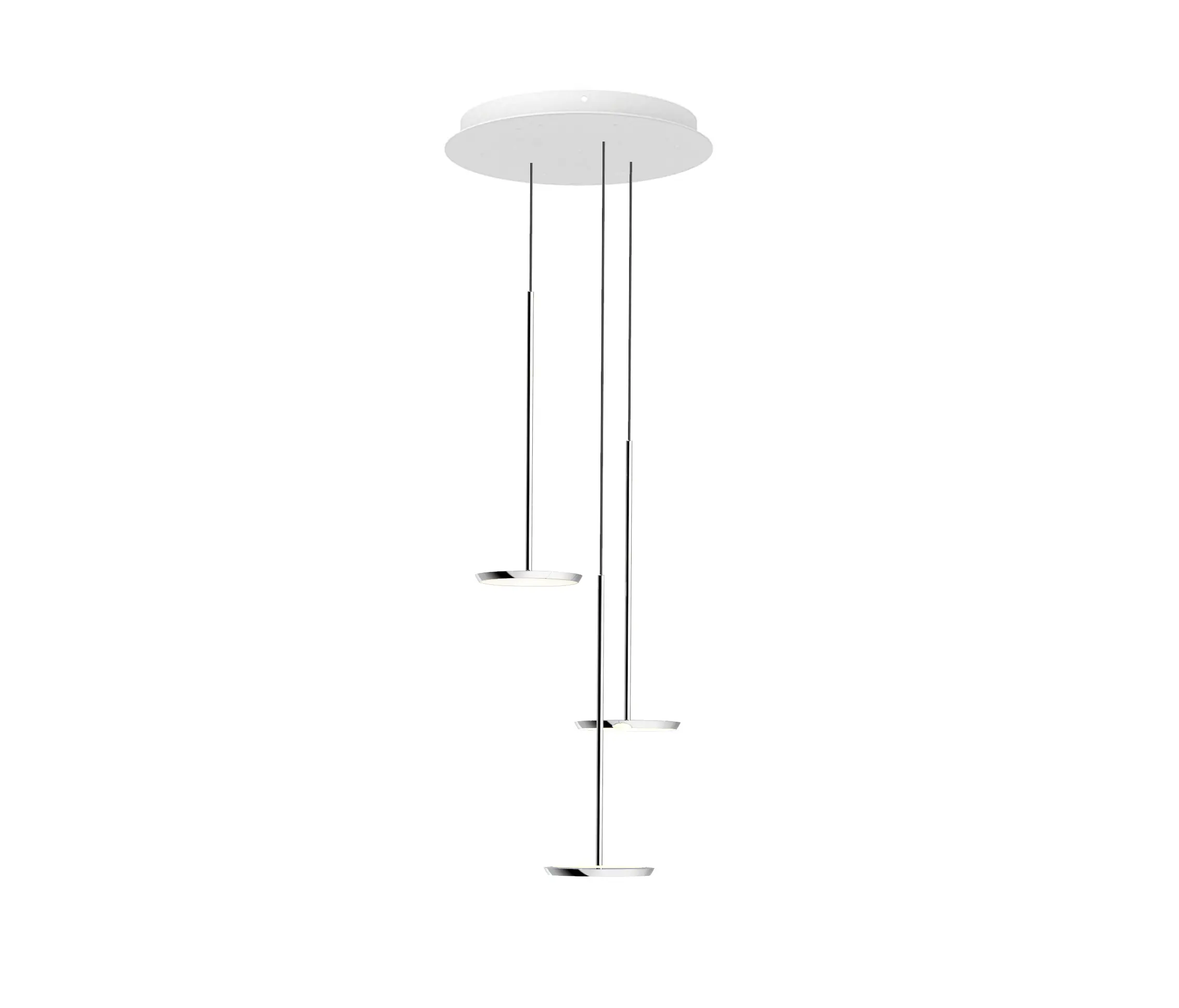 Pablo - Sky Solo with 17” White Chandelier Canopy – 3