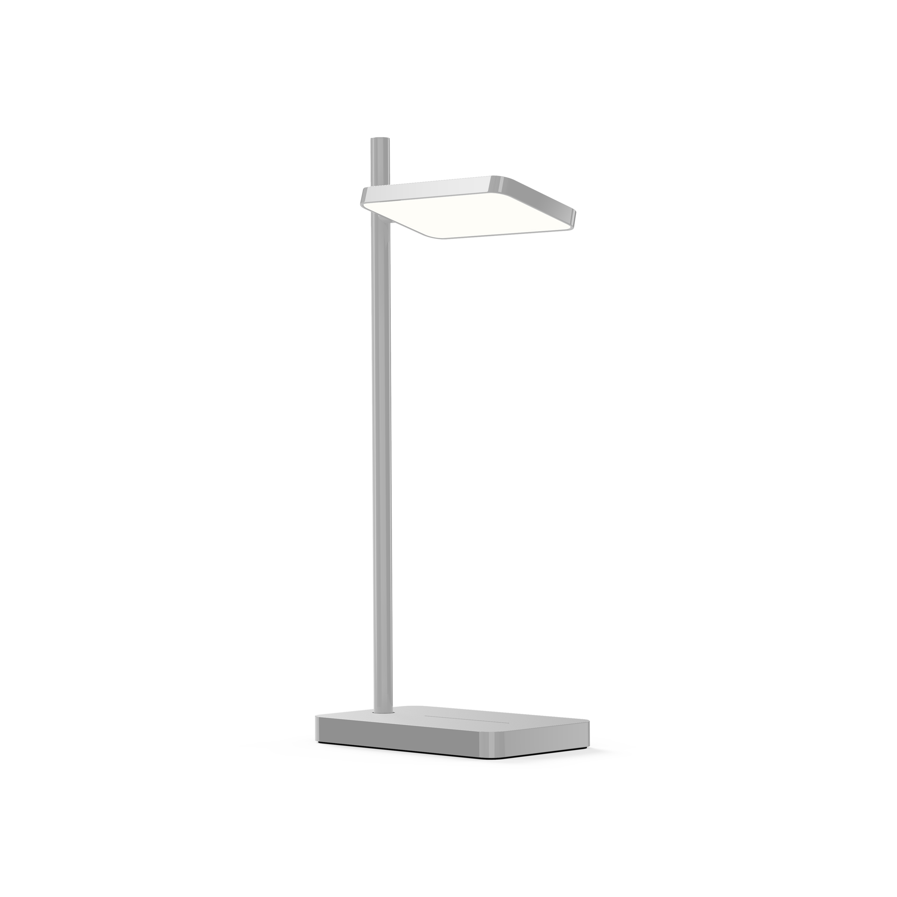 Talia Table - Grey Optical Switch LED USB and Wireless Charging